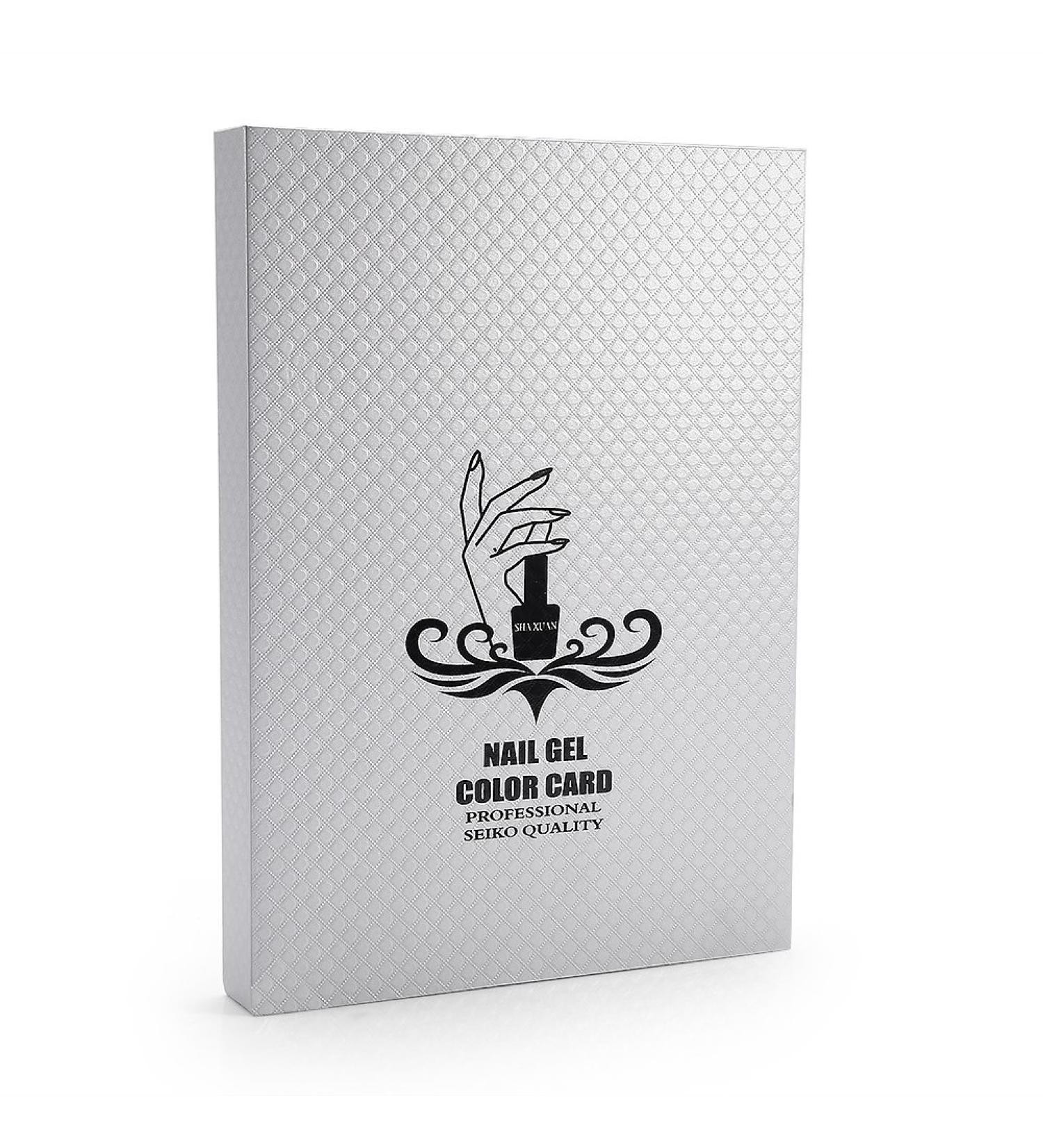 Portable High Capacity Nail Show Book - 2 Types Nail Art Display Stand for Manicure Shops (White) - Shop Now! - Buy Online on GoSupps.com