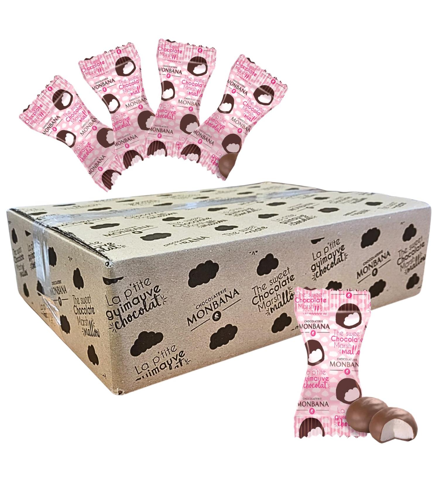 MONBANA | Carton de 200 Mini-Guimauves emball es individuellement | A offrir ou d guster en toute intimit autour d'un caf ou une boisson gourmande 200 pcs - Buy Online on GoSupps.com