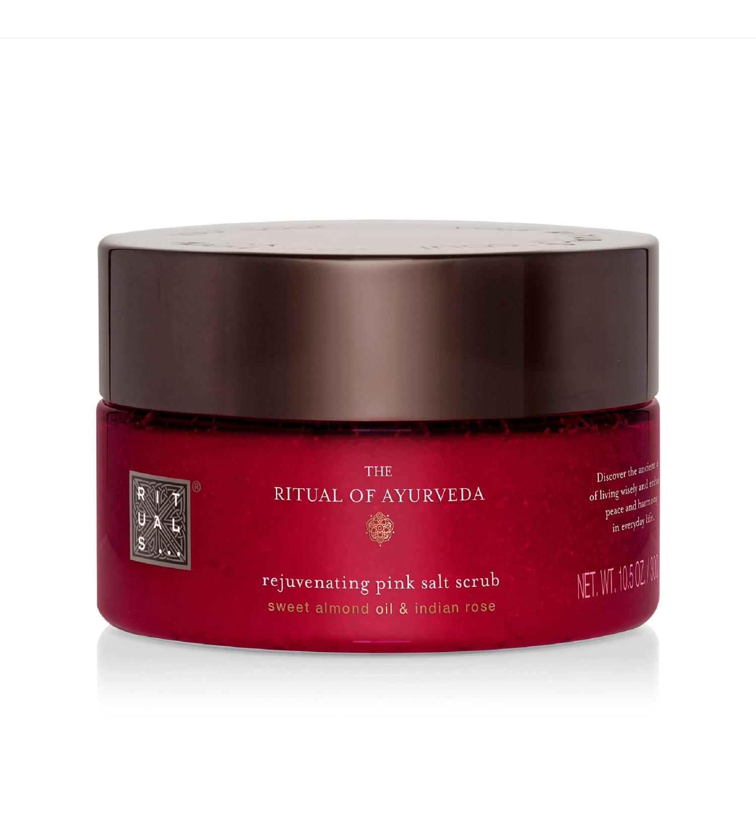 RITUALS Ayurveda Body Scrub with Punjabi Pink Salt & Sweet Almond - 10.5 Oz - Buy Online on GoSupps.com