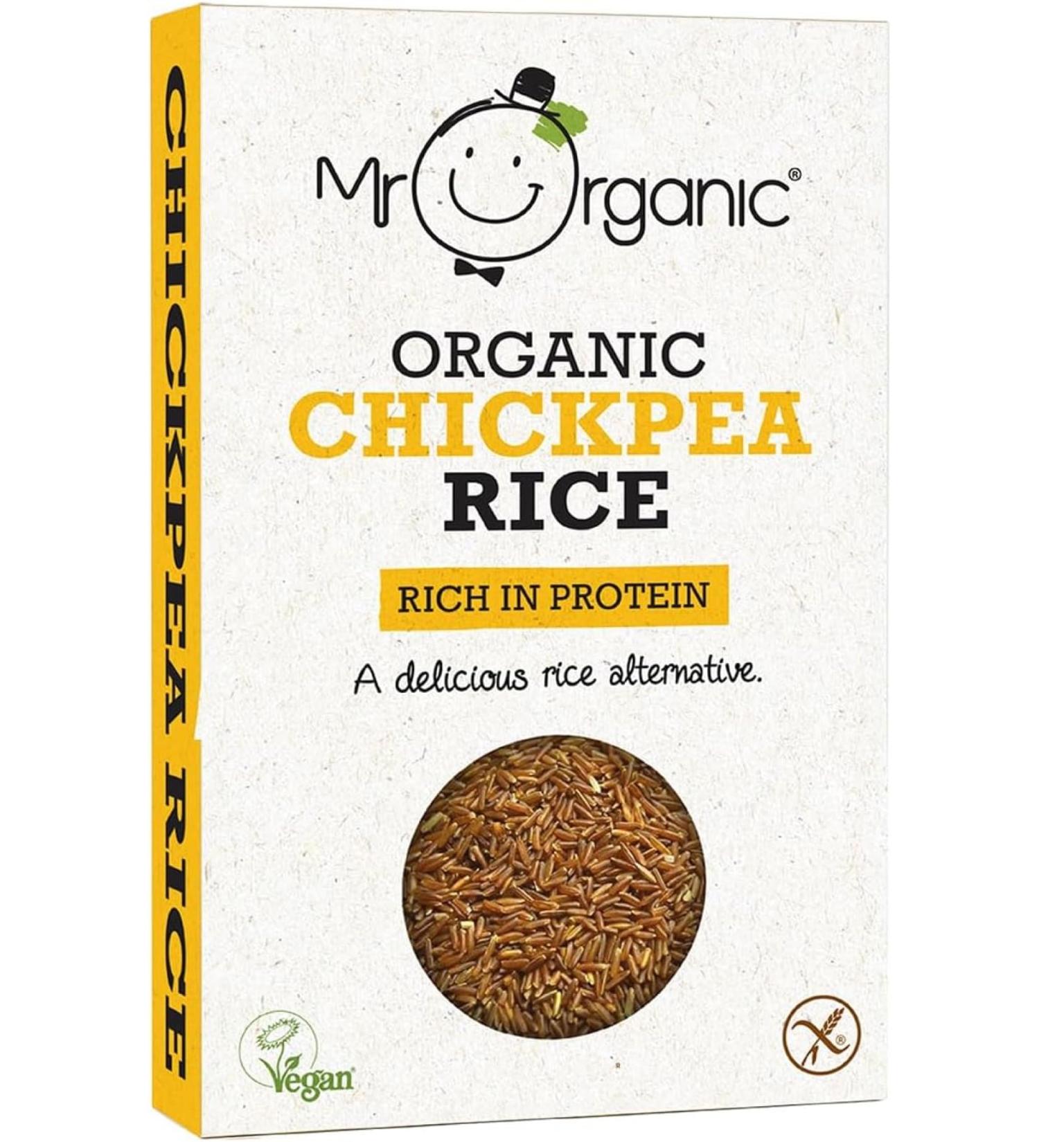 Mr Organic Italian Organic Chick Pea Rice 250g