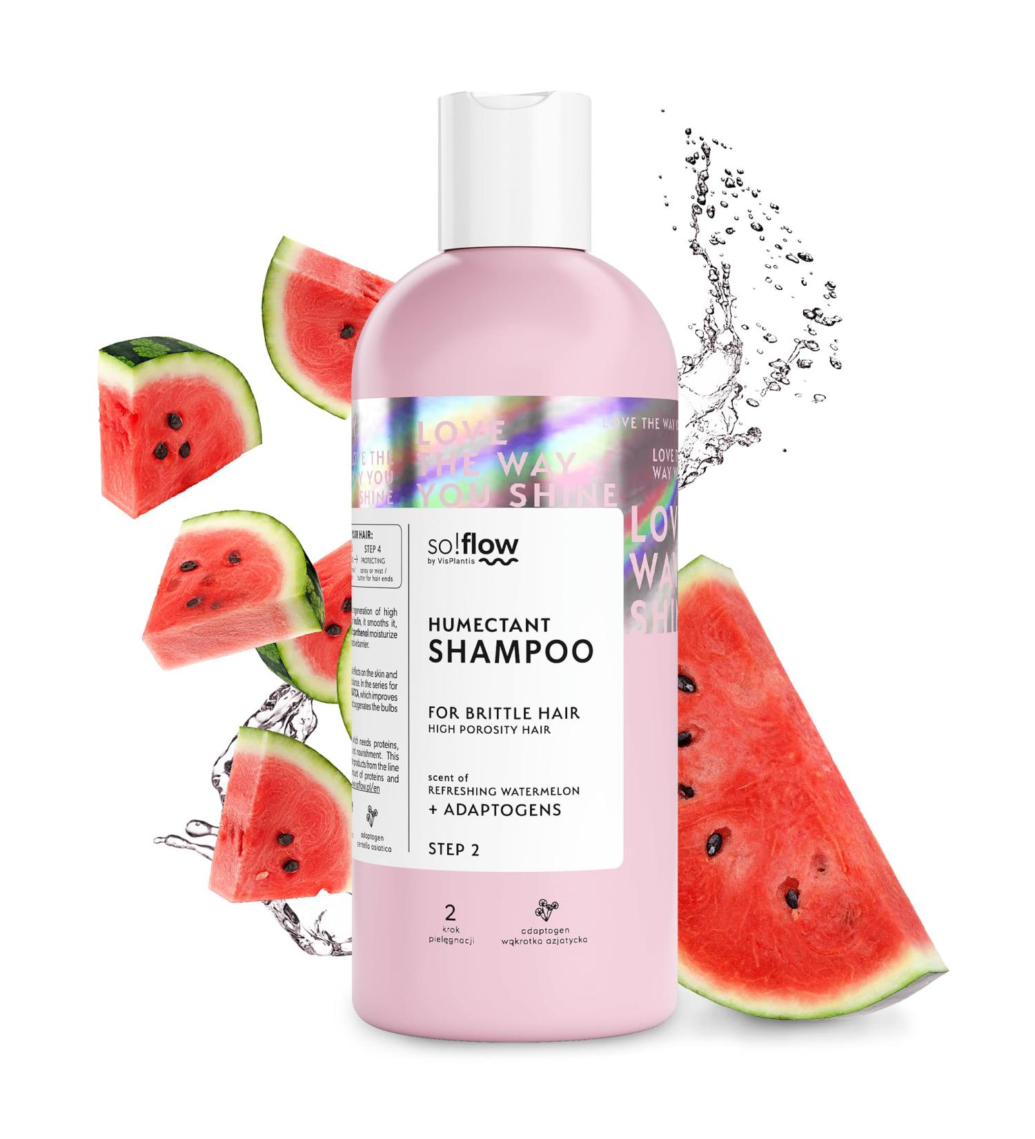 So!Flow Shampoo for High Porosity Hair - Strengthens and Repairs Fragile Hair - Enriched with Centella Asiatica Extract and Soy Protein Oily Hair Shampoo Women's Shampoo - Buy Online on GoSupps.com