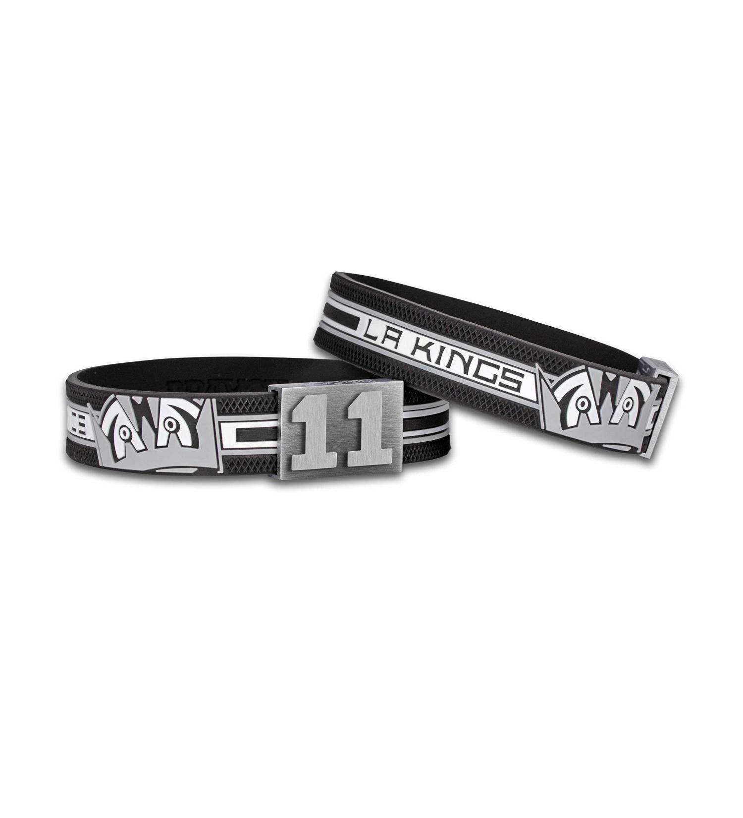 Brayce LA Kings Bracelet with Custom Jersey Number 00-99 | NHL Los Angeles Hockey Gear - Buy Online on GoSupps.com
