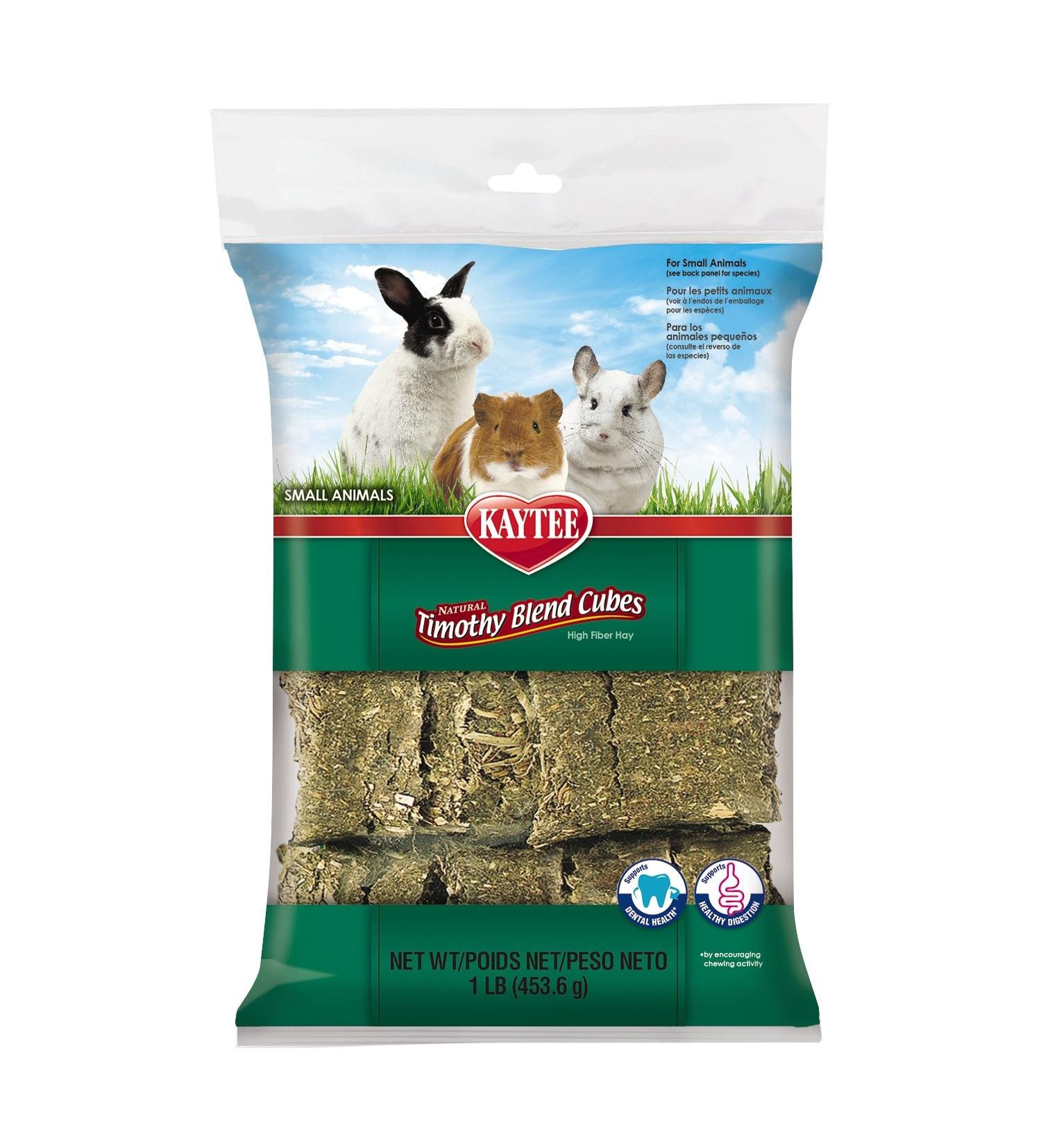 Buy Kaytee Timothy Hay Blend Cubes 1 lb - Nutrient-Rich Pet Forage - Buy Online on GoSupps.com