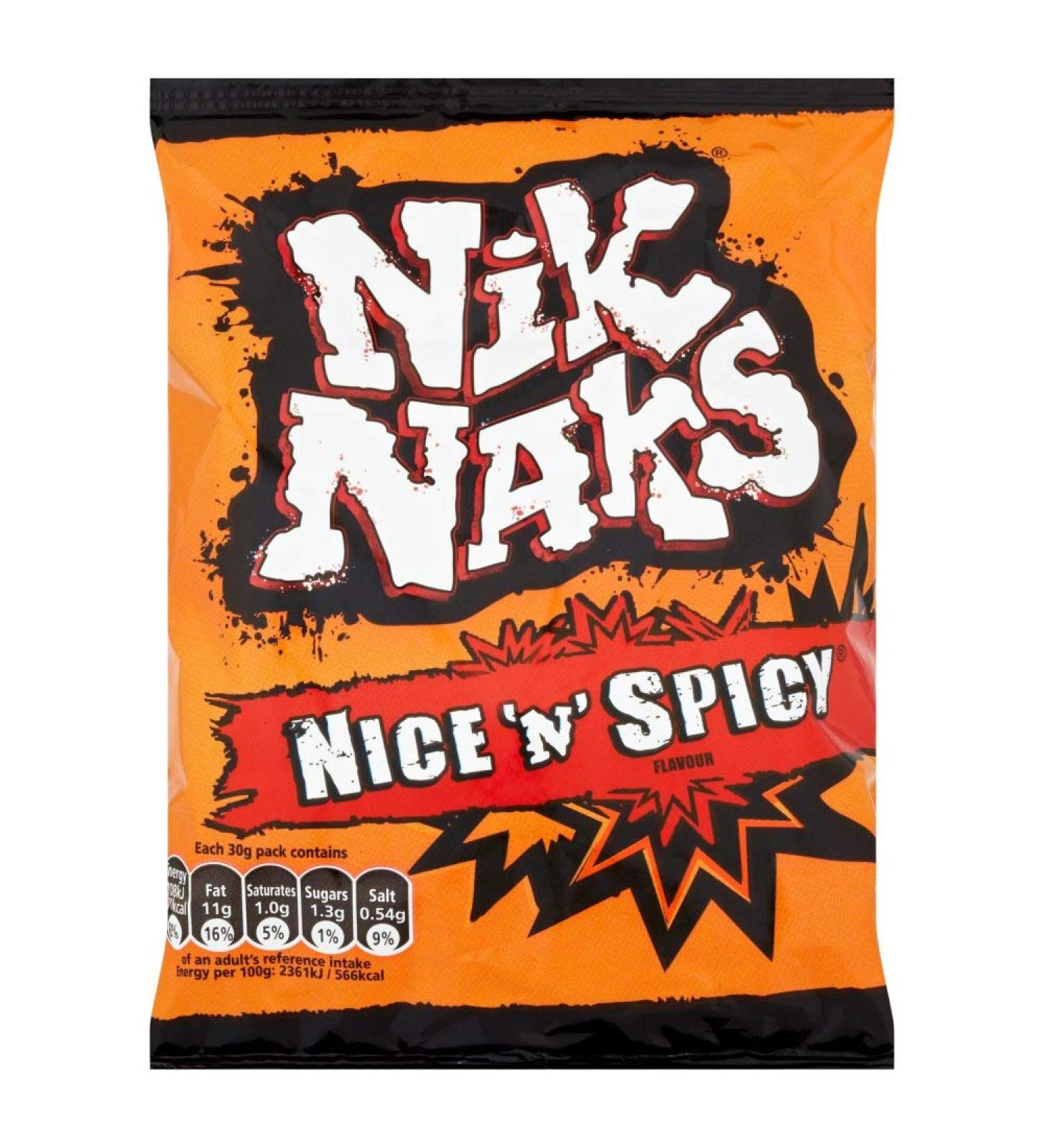 Nik Naks Nice & Spicy 30g x 28