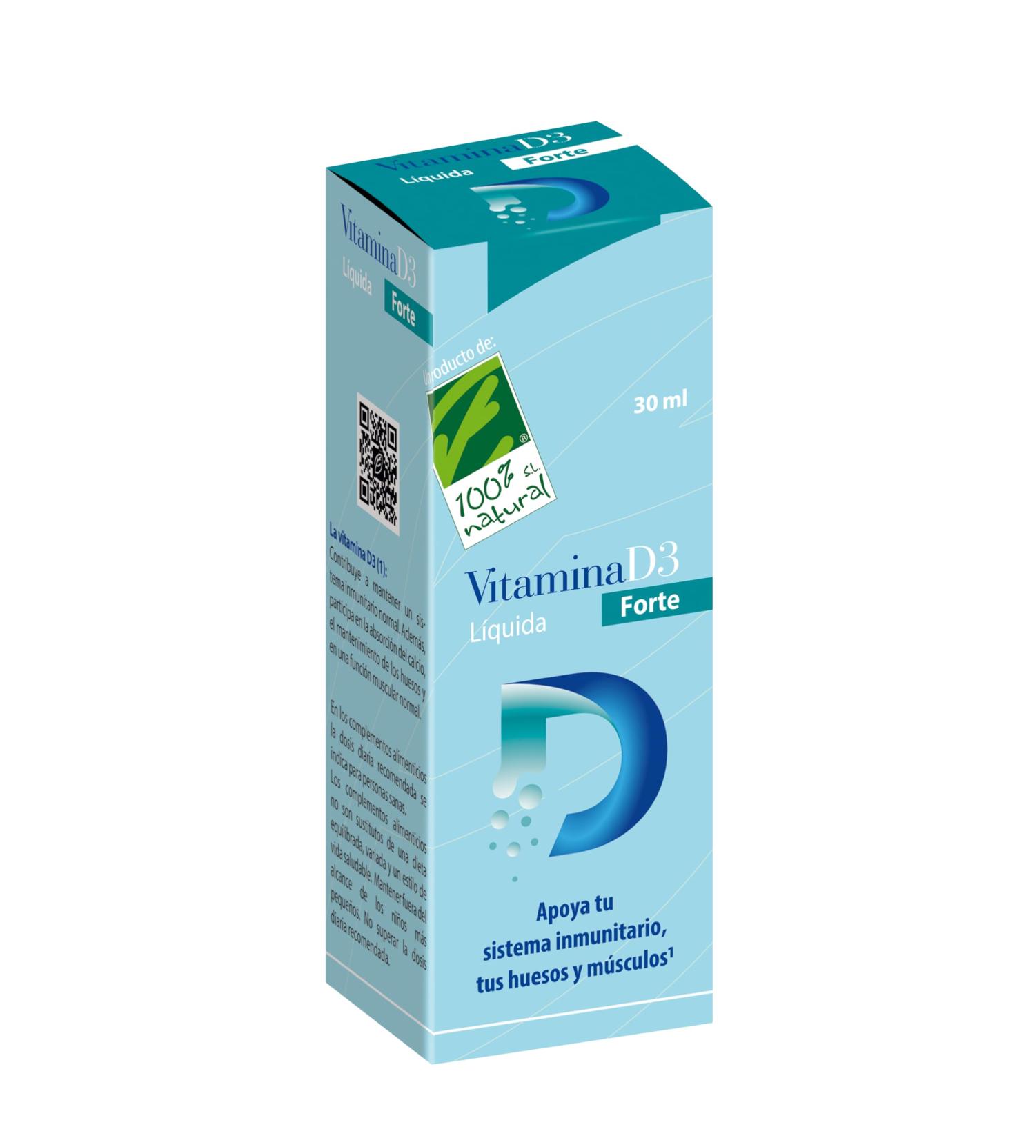Liquid Vitamin D3 Forte 30ml Bottle - Buy Online on GoSupps.com