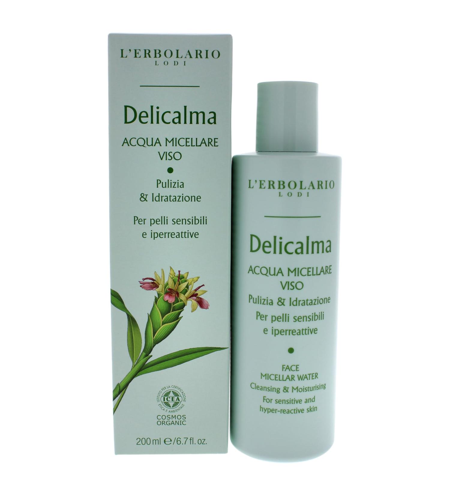 L'Erbolario DELICALMA Micellar Facial Toner - Soothing 200 ml | International Shipping Available - Buy Online on GoSupps.com