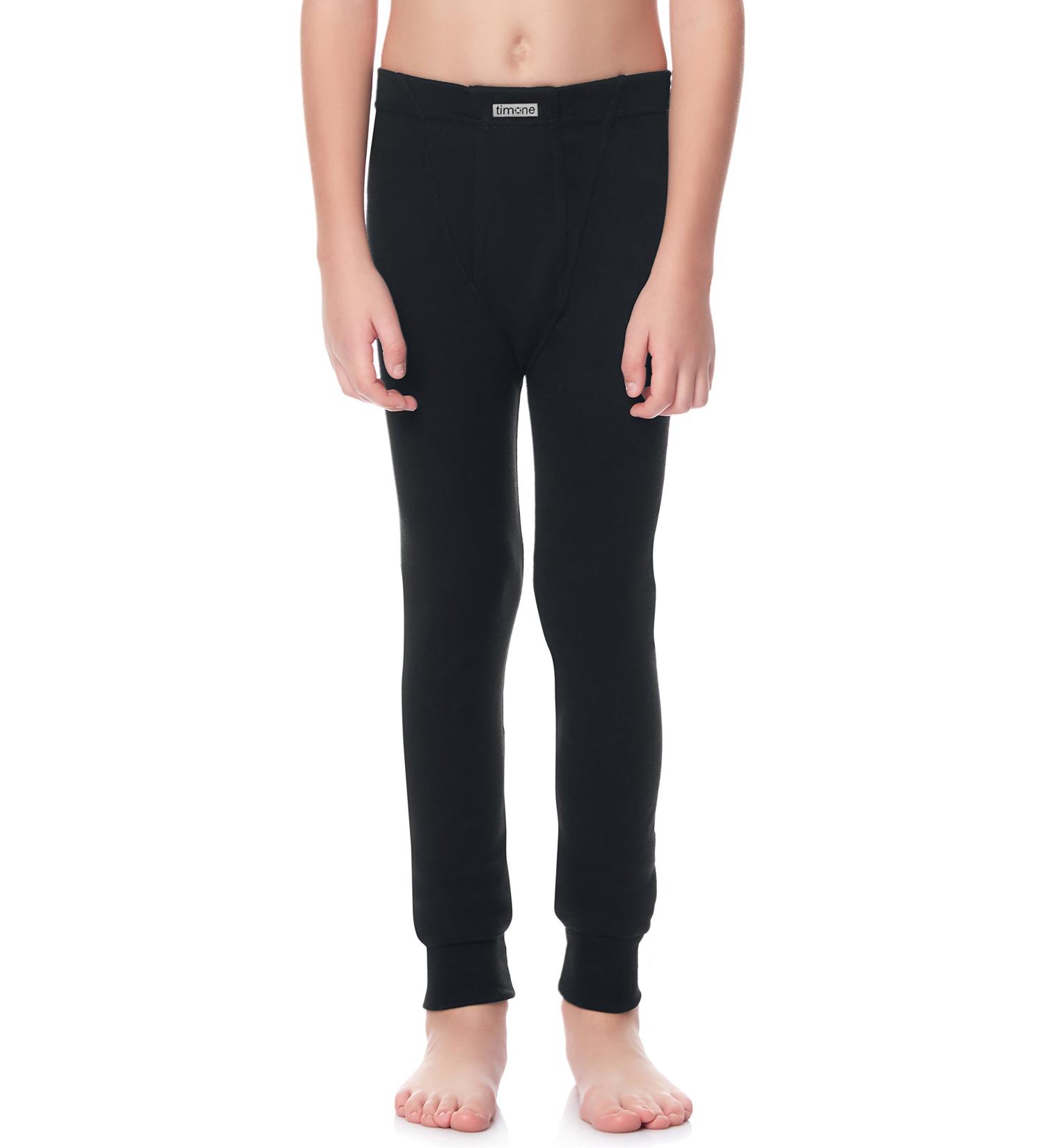 Timone Boys Long Johns TISS1001 158 Black - Comfortable and Warm Kids' Thermal Underwear - Buy Online on GoSupps.com