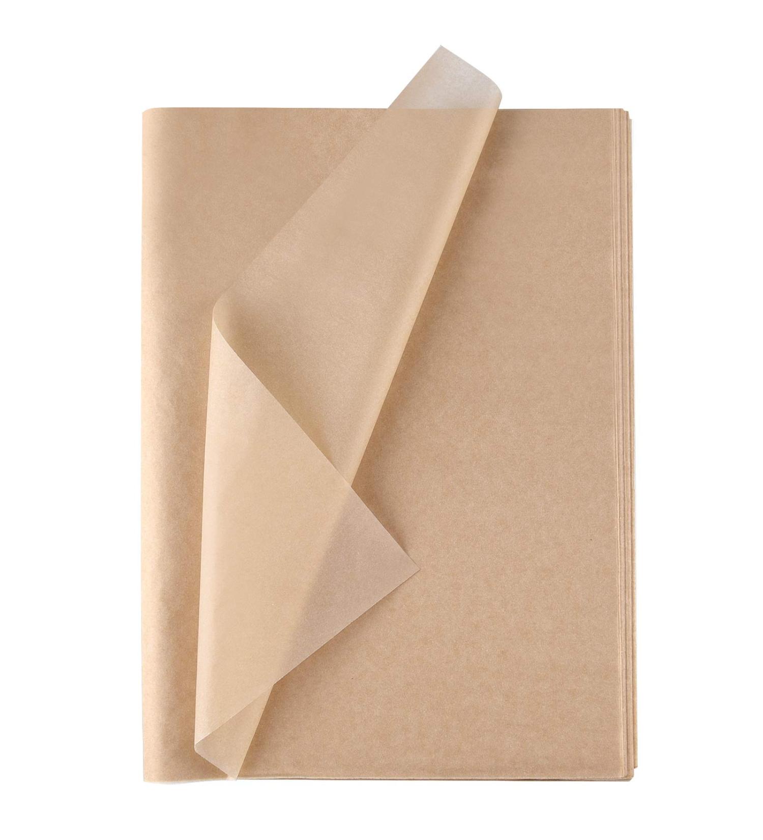 CHRORINE 60 Sheets Kraft Tissue Paper - Brown Wrapping Paper for DIY Crafts & Decor - Buy Online on GoSupps.com