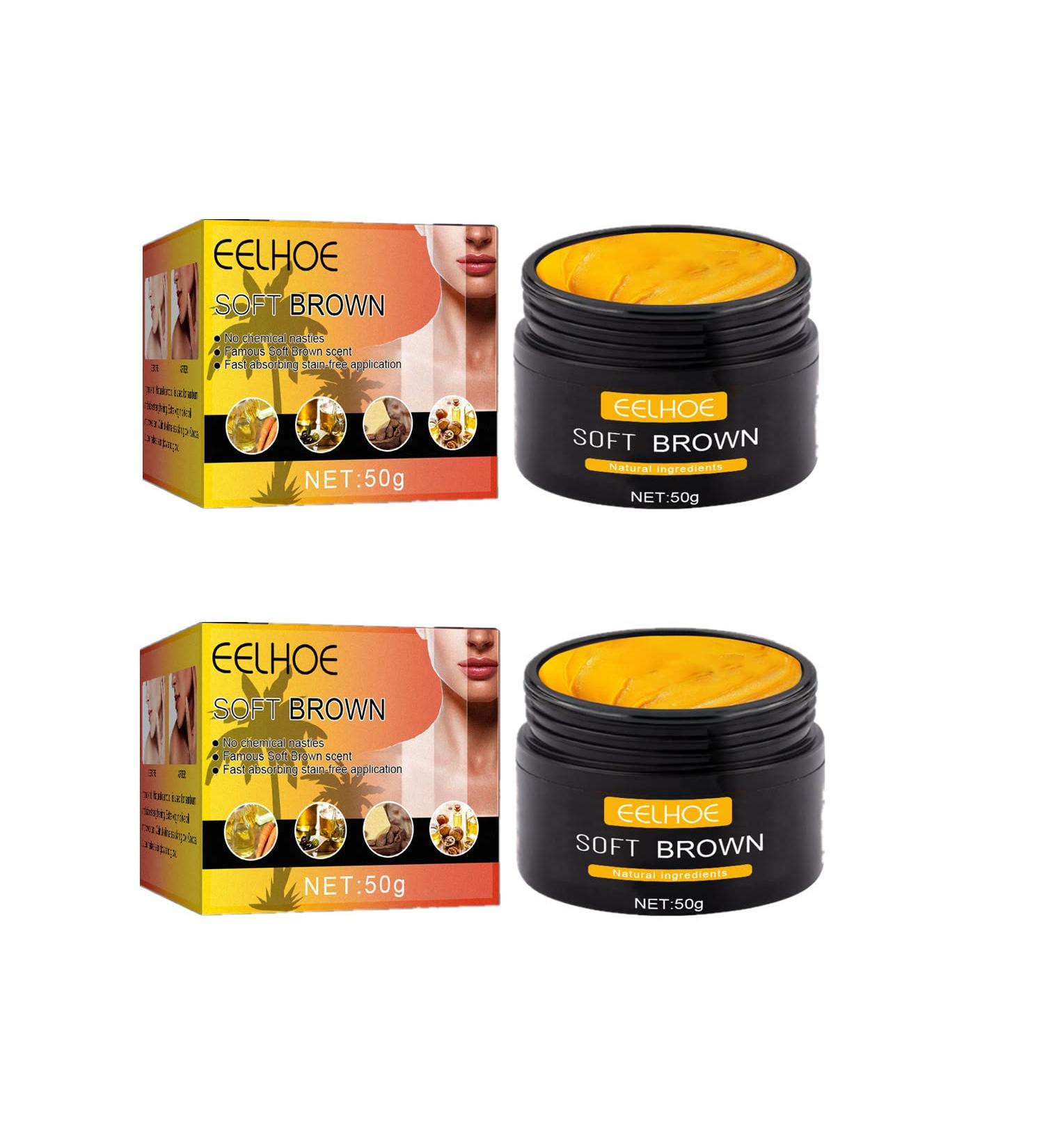 Eelhoe Intensive Tanning Gel Set - Premium Brown Accelerator Cream for Sunbeds & Outdoor Sun - Buy Online on GoSupps.com