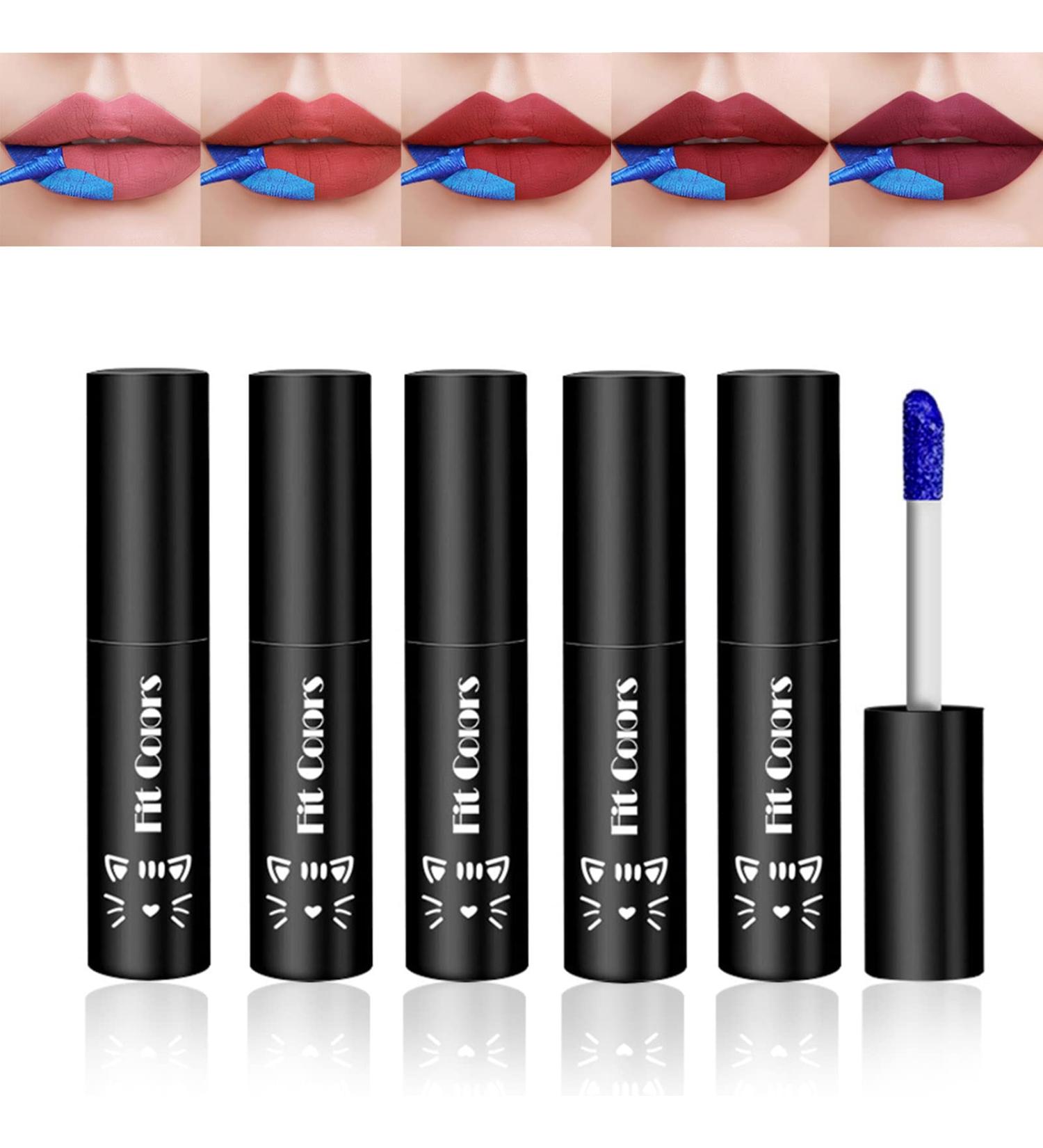 Cordyglow Peel Off Lip Gloss - Long Lasting Lip Stain Set | Waterproof & Matte Lipstick for Women & Girls - Buy Online on GoSupps.com