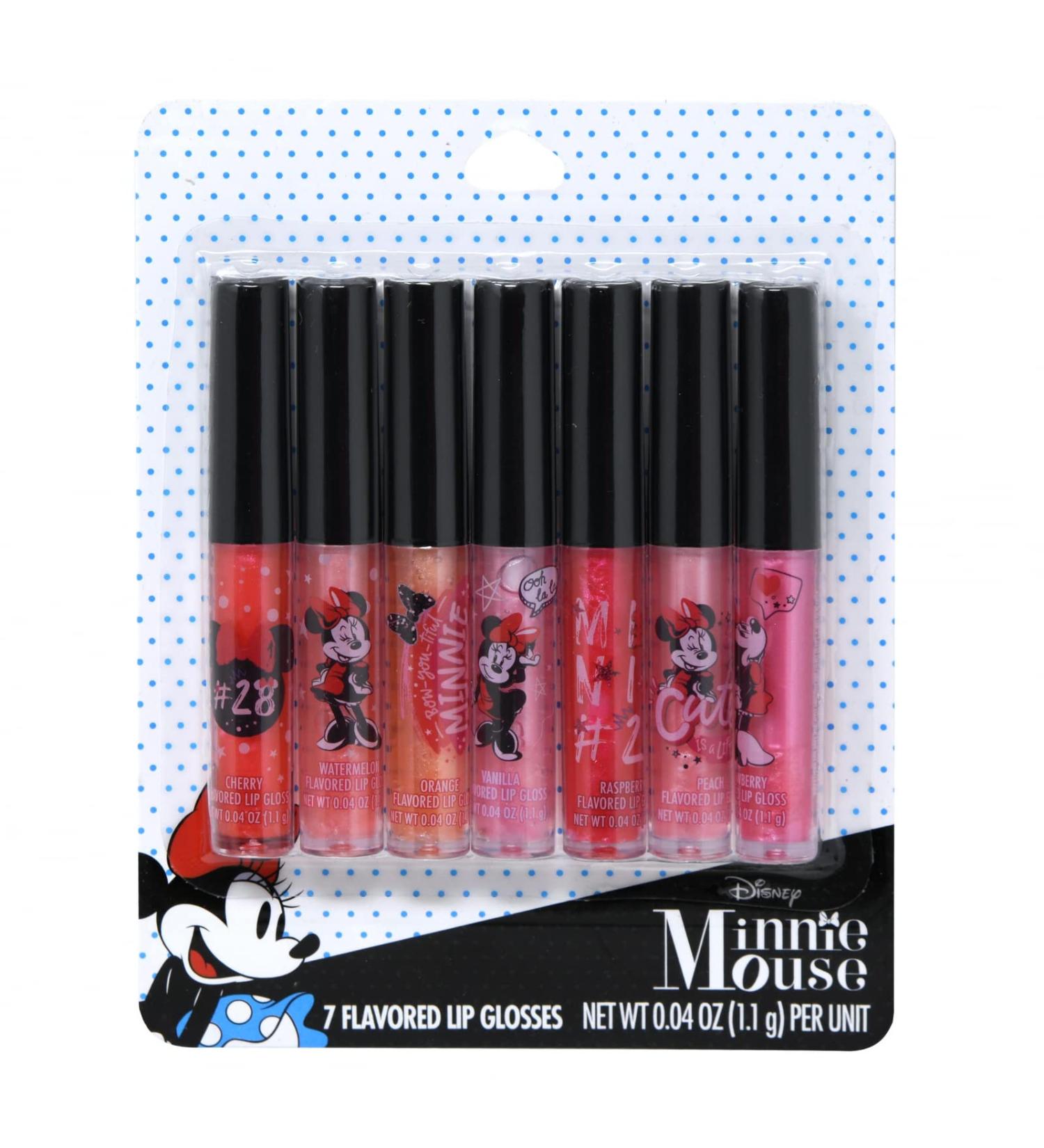 Minnie Mouse 7 Flavored Wand Lip Glosses