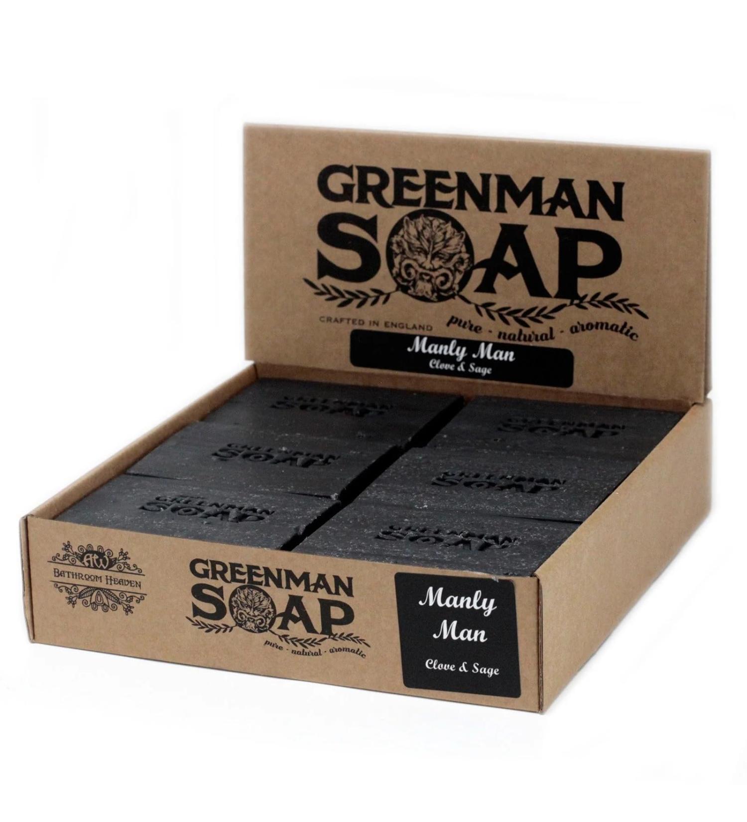 Greenman Soap 100g - Manly Man-GMSOAP-06 - Buy Online on GoSupps.com
