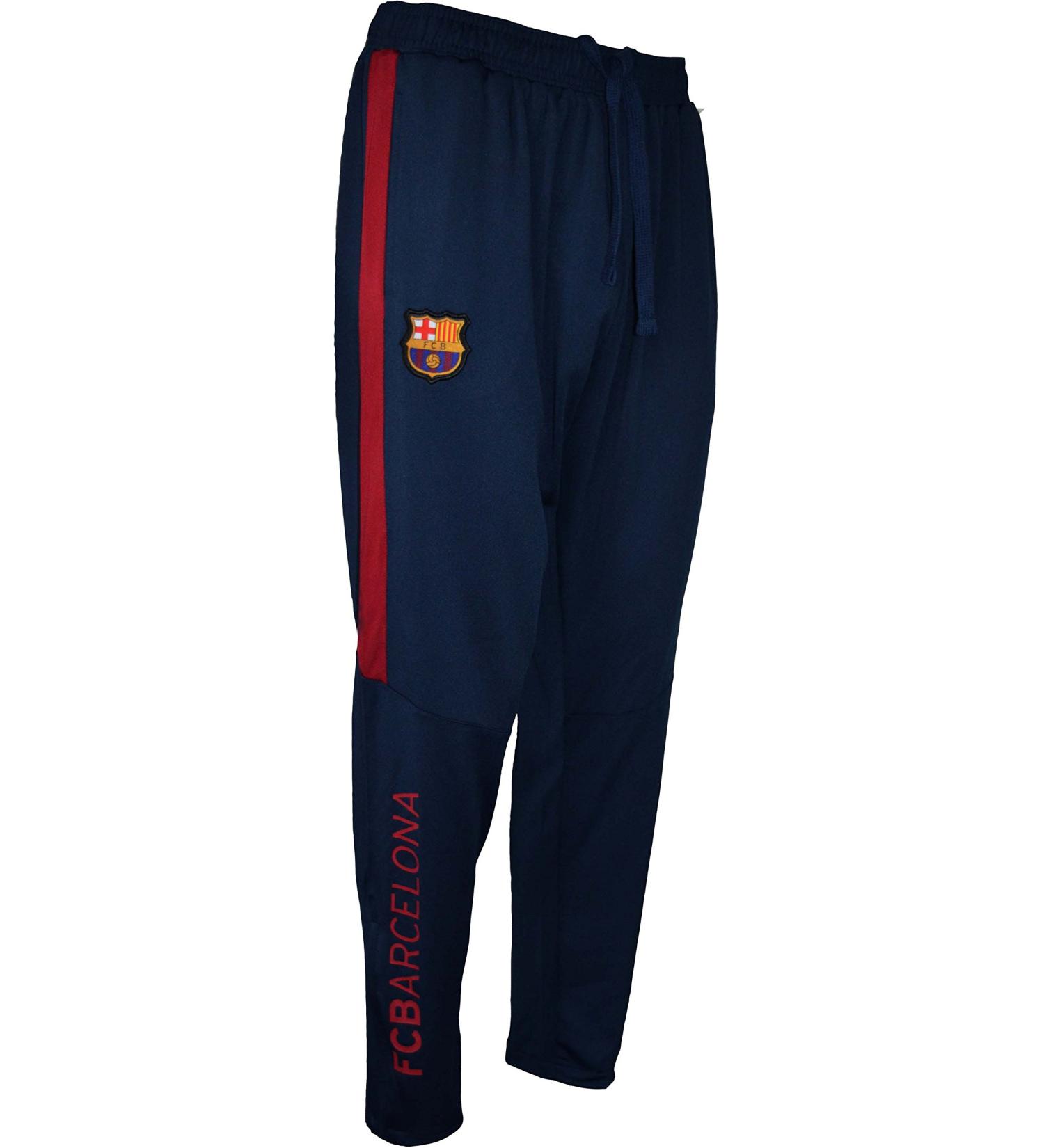 Official FC Barcelona Bar a Training Pants - Adult Men's XL Navy Blue | Shop Internationally - Buy Online on GoSupps.com