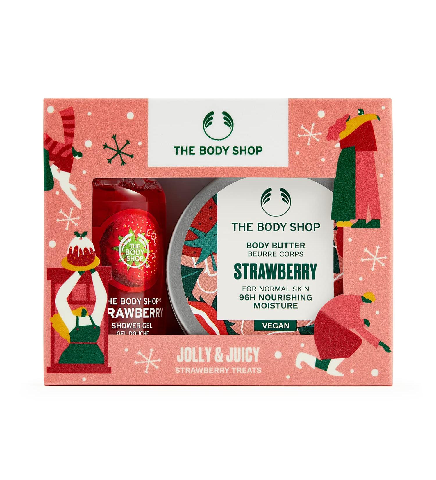 The Body Shop Jolly & Juicy Strawberry TREATS - Buy Online on GoSupps.com