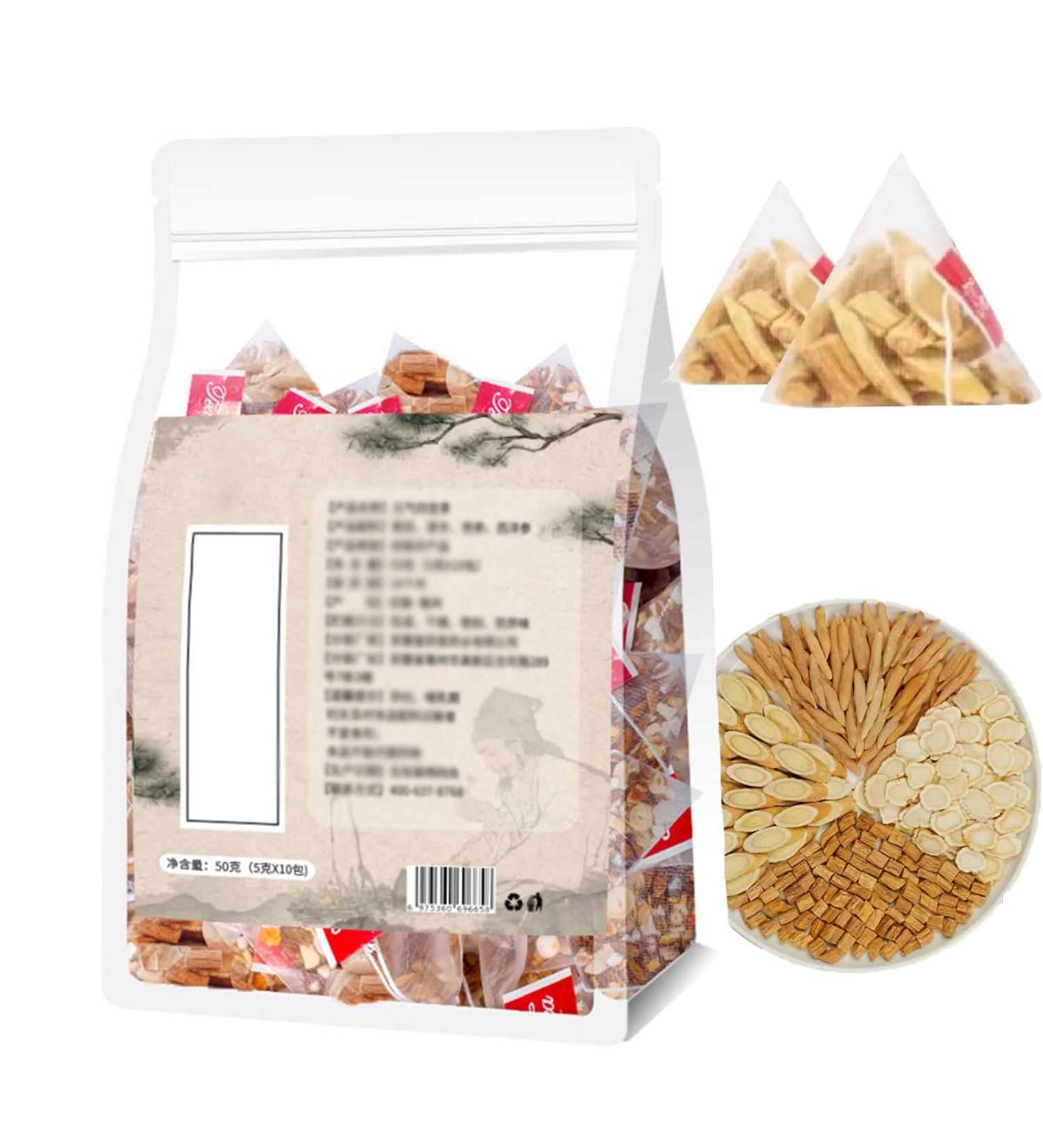 Yuanqi Four Treasures Tea Yuanqi Four Treasures Tea for Men Ginseng Four Treasures Tea for Men Chinese Kidney Care Tea Chinese Four Treasures Tea (1 pcs) - Buy Online on GoSupps.com