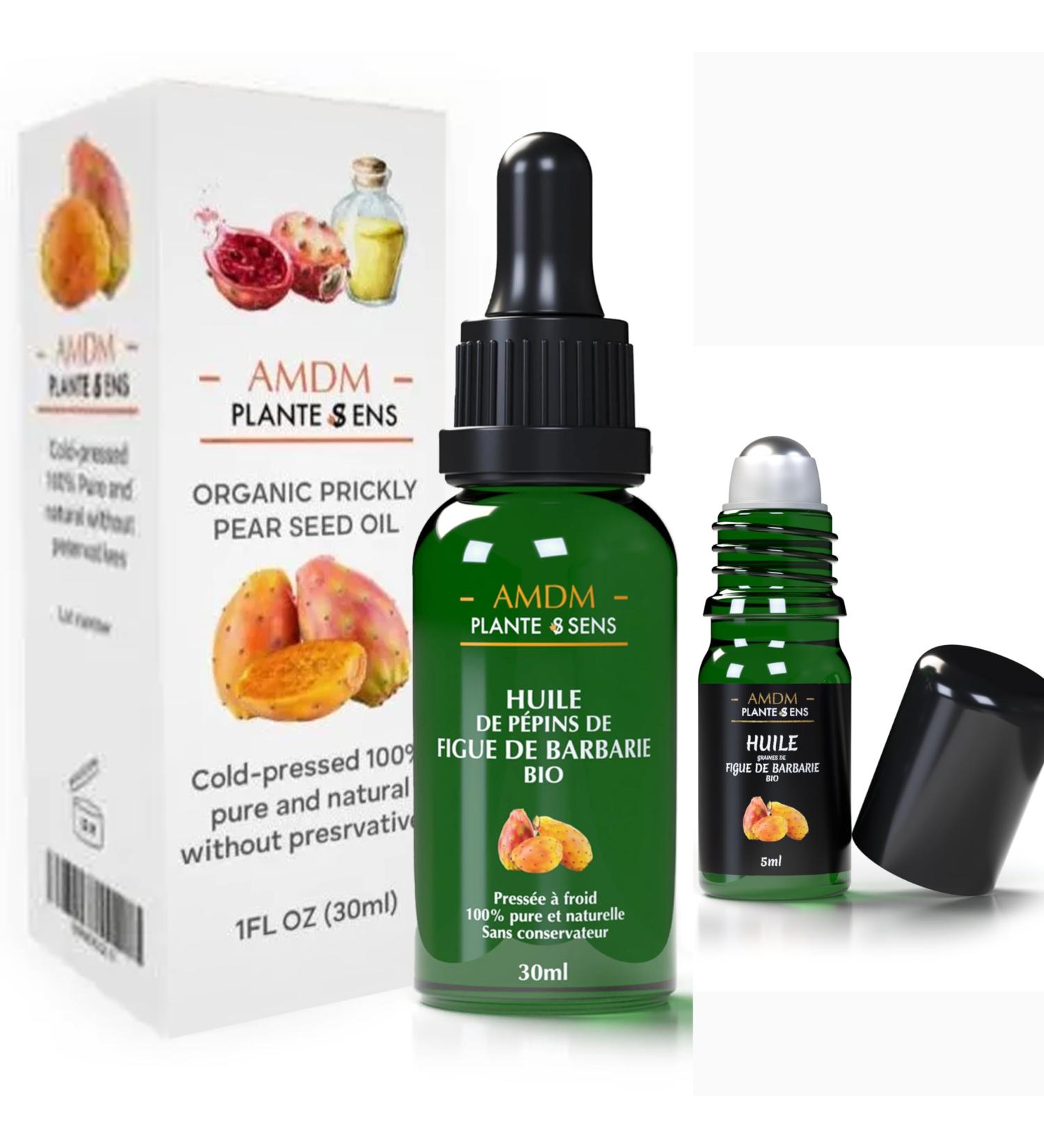 Organic Cactus Core Oil (30ml + 5ml Free) | Nourishing Oil for Face Skin Body Nails & Hair | Pure Prickly Pear Seed Oil - Buy Online on GoSupps.com
