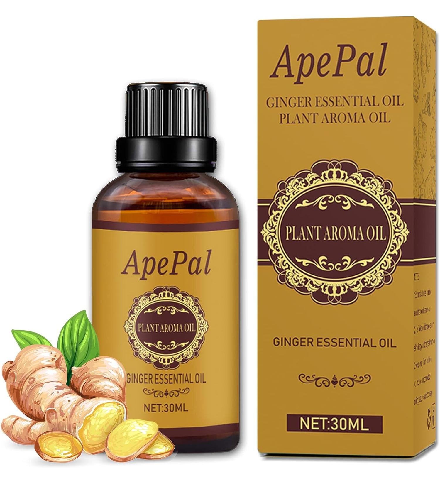 ApePal Belly Drainage Ginger Oil 30ml - Soothe & Detoxify for Digestive Health - Buy Online on GoSupps.com