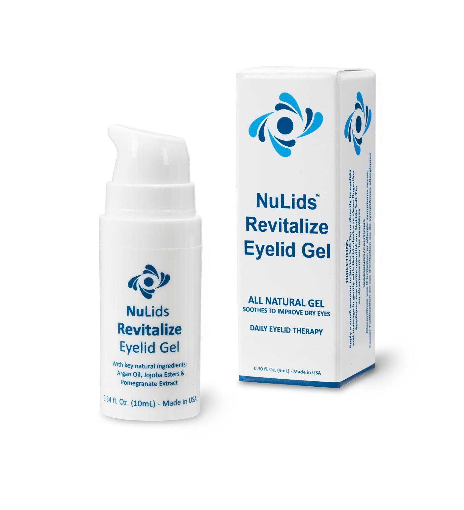 Nulids Revitalize Gel - 3 Bottles - Revitalizing Gel for Nulids Device That Soothes to Improve Dry Eyes - Daily Eyelid Therapy 3x Bottles - Buy Online on GoSupps.com