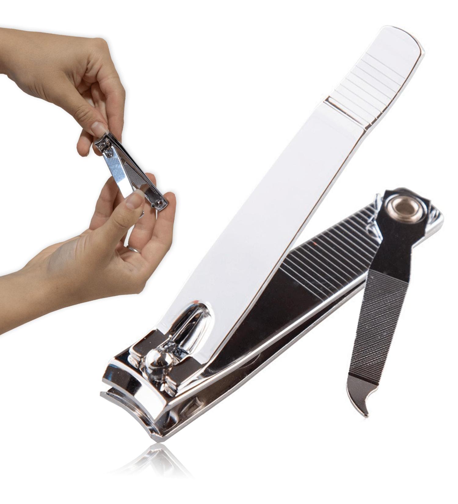 Professional Nail Clippers for Feet and Hands Perfect for Manicure and Pedicure for Adults and Children Sharp and Durable Stainless Steel Nail Clippers - Buy Online on GoSupps.com