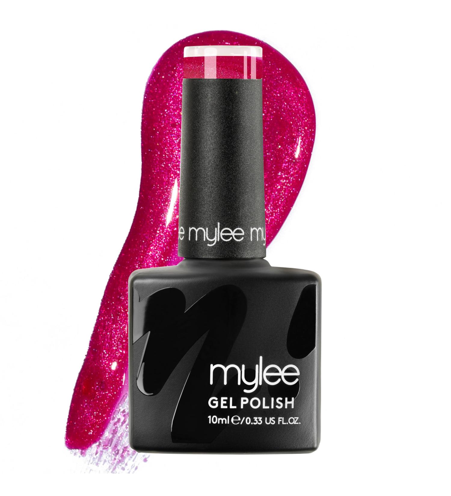 Mylee Gel Nail Polish 10ml Kiss The Season UV/LED Soak-Off Nail Art Manicure Pedicure for Professional Salon & Home Use Fine Glitters Range - Long Lasting & Easy to Apply MG0238 - Kiss The Season - Buy Online on GoSupps.com