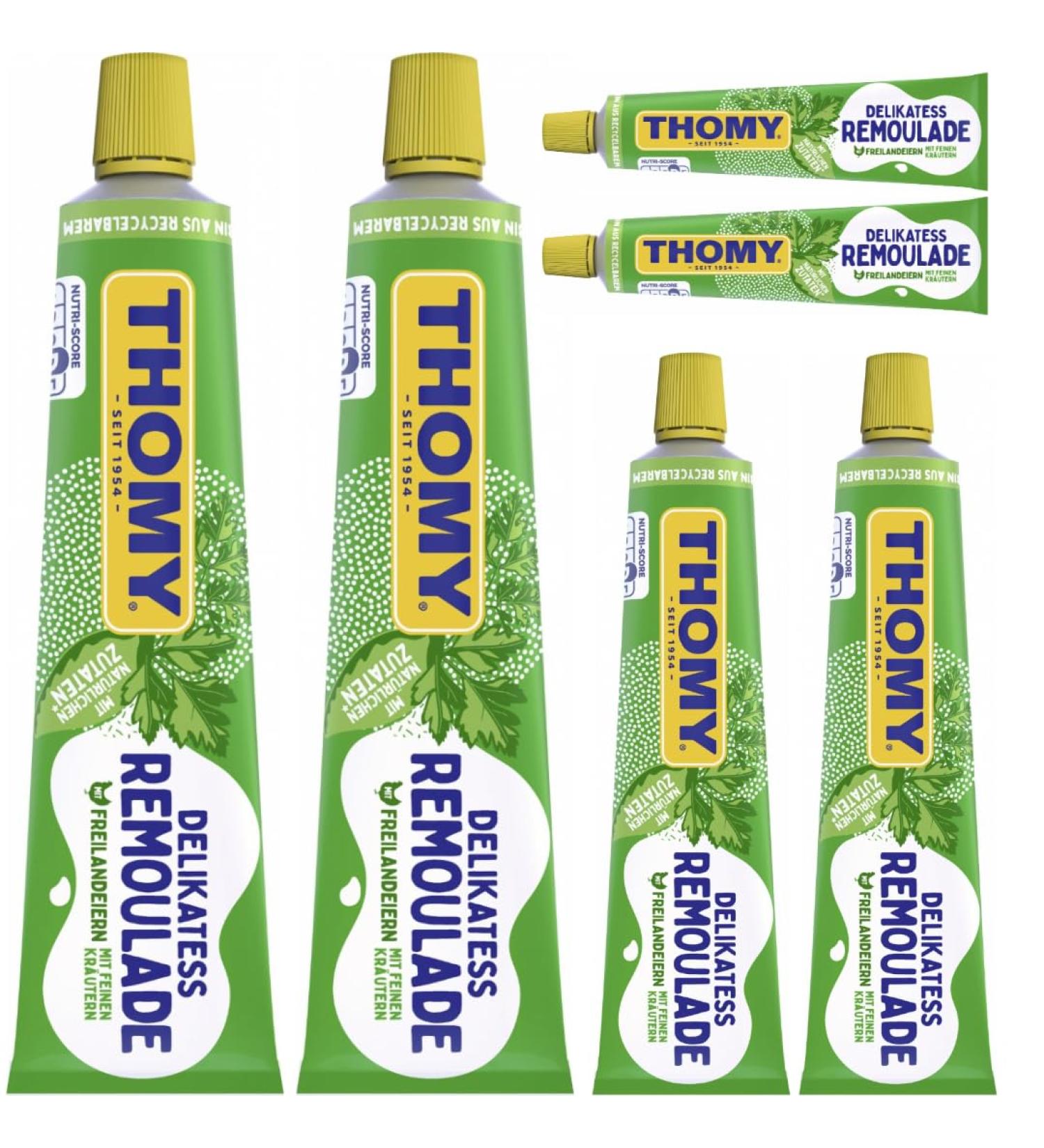 Thomy Remoulade with Fine Herbs - 200ml x 6 Pieces | Premium International Shipping - Buy Online on GoSupps.com