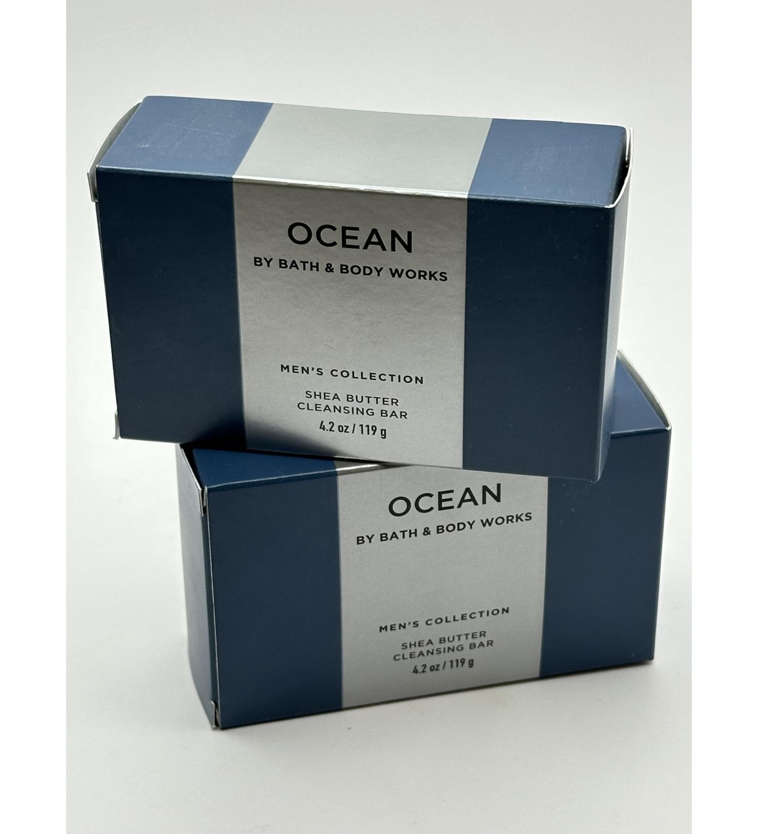 LOT 2 OCEAN Men s Cleansing Soap Bar with Shea Butter - 4.2 oz | Natural Hydrating & Gentle Cleanser - Buy Online on GoSupps.com