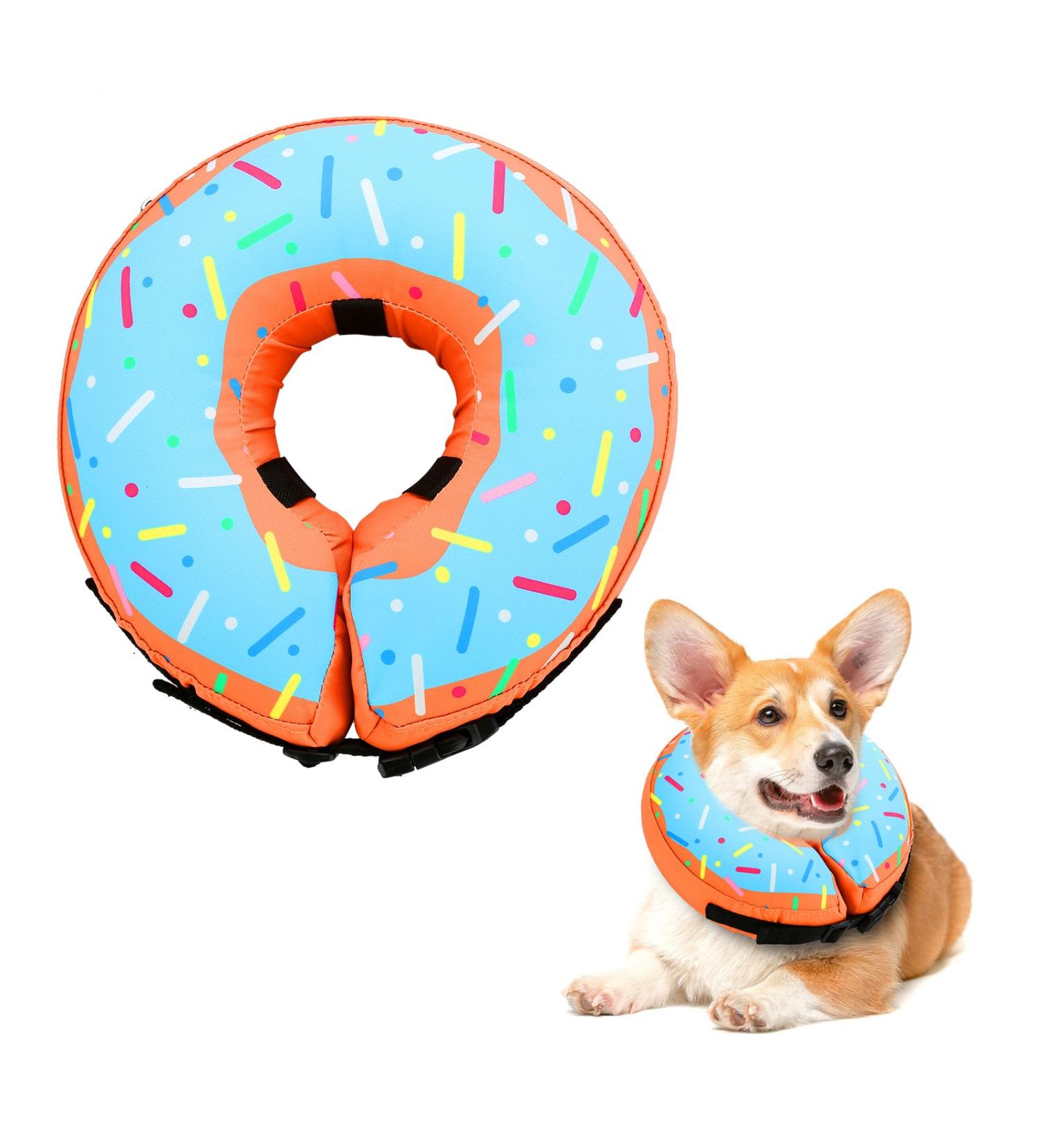Flatible Breaker Crane Dog & Cat Collar | Adjustable Leak Shock Recovery Collar for Post-Operation Wounds - Comfort & Safety - Buy Online on GoSupps.com