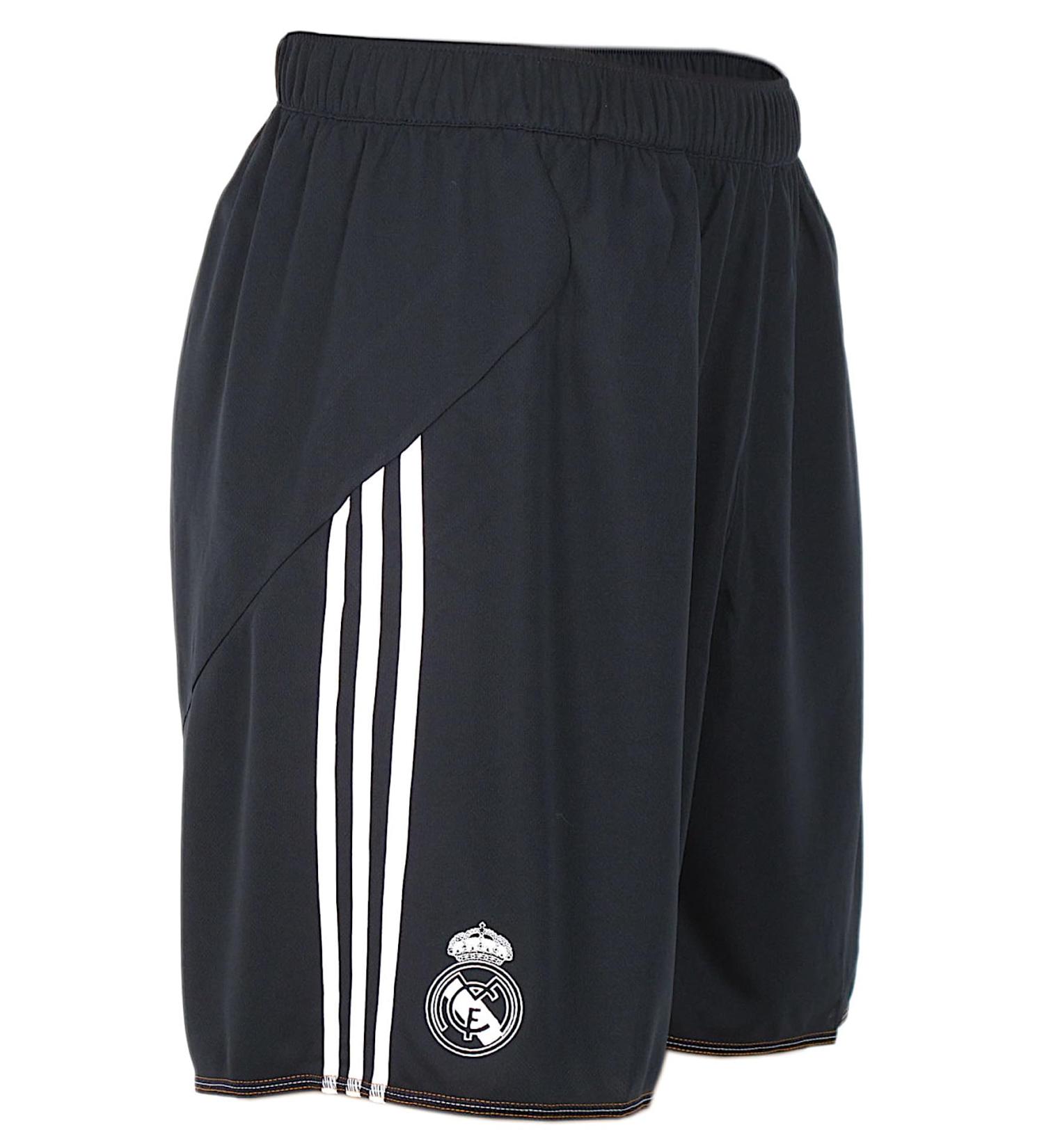 2013-14 Real Madrid Adidas Training Shorts (Black) - International Shipping Available - Buy Now! - Buy Online on GoSupps.com