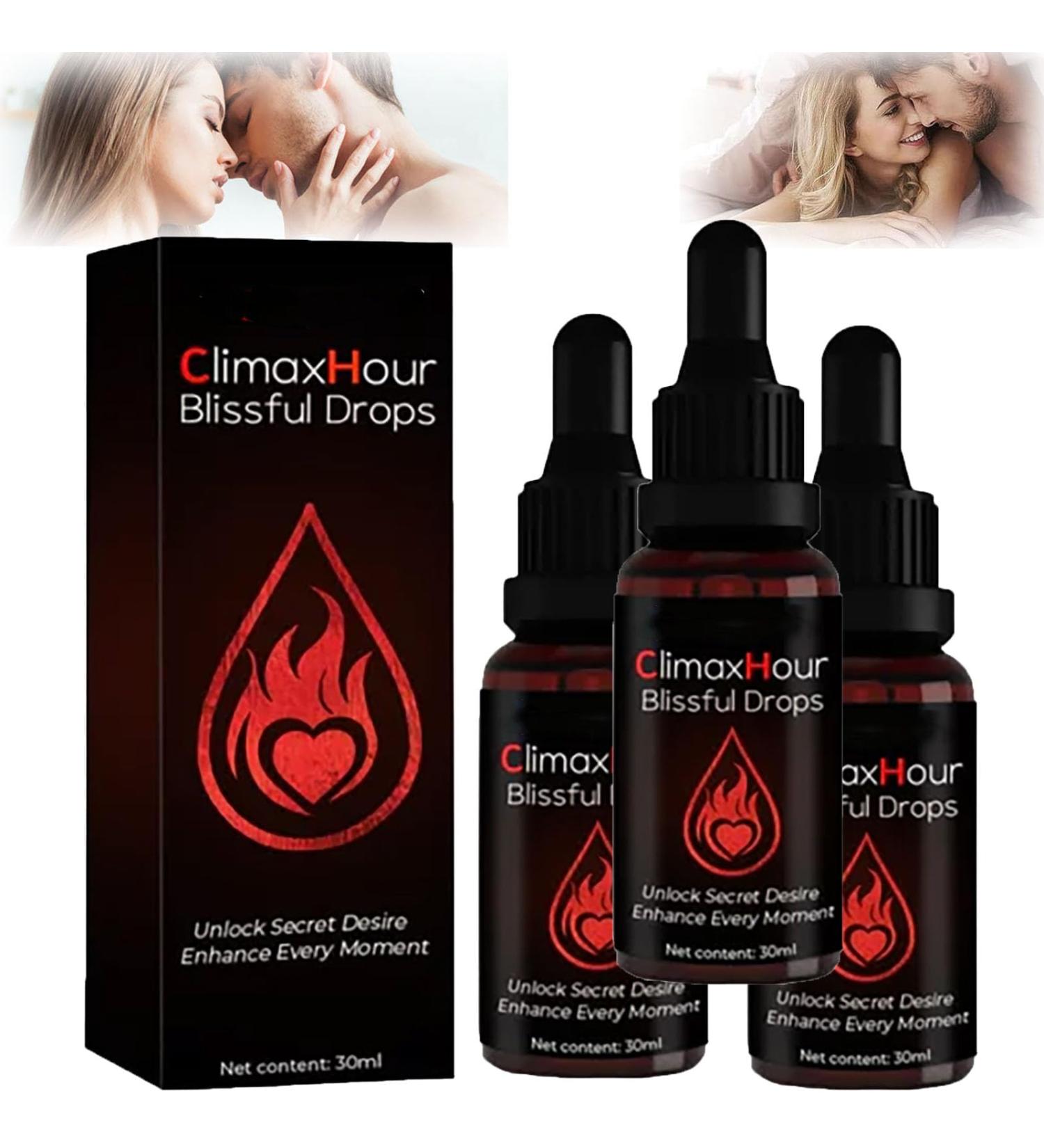 GFOUK Climaxhour Blissful Drops - Ultimate Secret Happy Drops for Strong Men (3PCs) | Enhance Performance & Boost Confidence - Buy Online on GoSupps.com