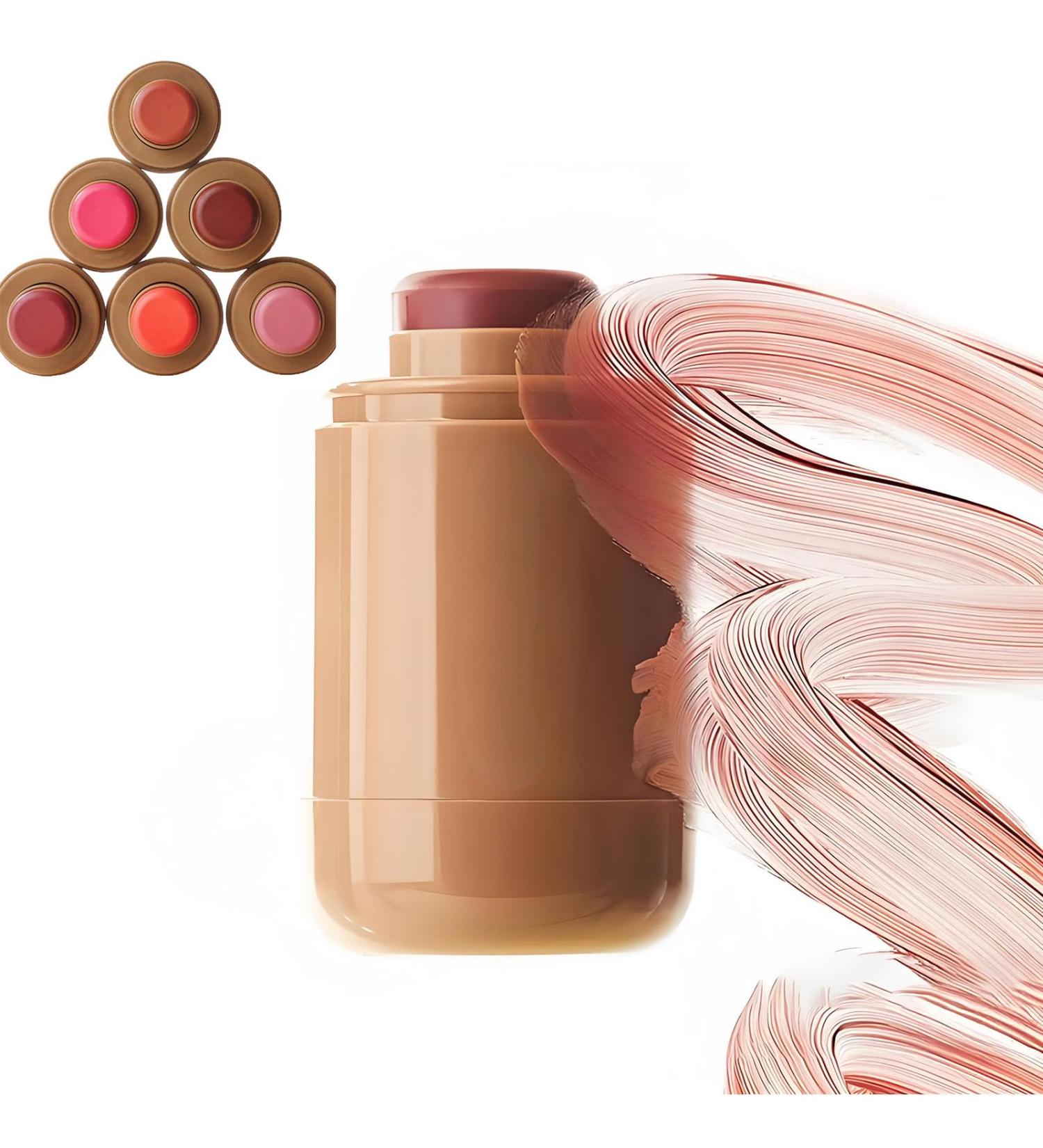 Pocket Blush Stick 3-In-1 Buildable Natural Matte Blush Stick For Cheeks Matte Finish Moisturizing Tinted Blush Stick (tosated teddy Large) Tosated Teddy 40 g (Pack of 1) - Buy Online on GoSupps.com