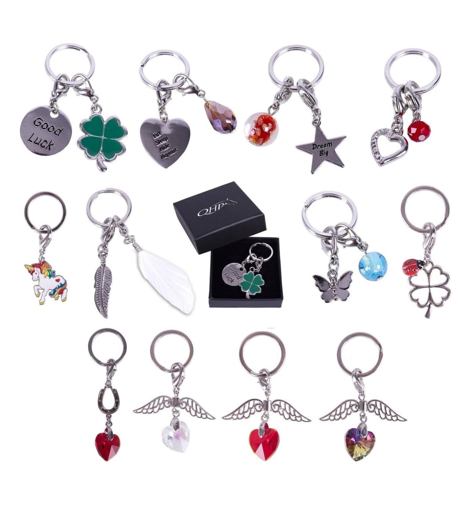 NETPROSHOP Lucky Charm Keyring - Stylish Jewelry for Fly Ears & Halters | Size Motif 12 - Buy Online on GoSupps.com