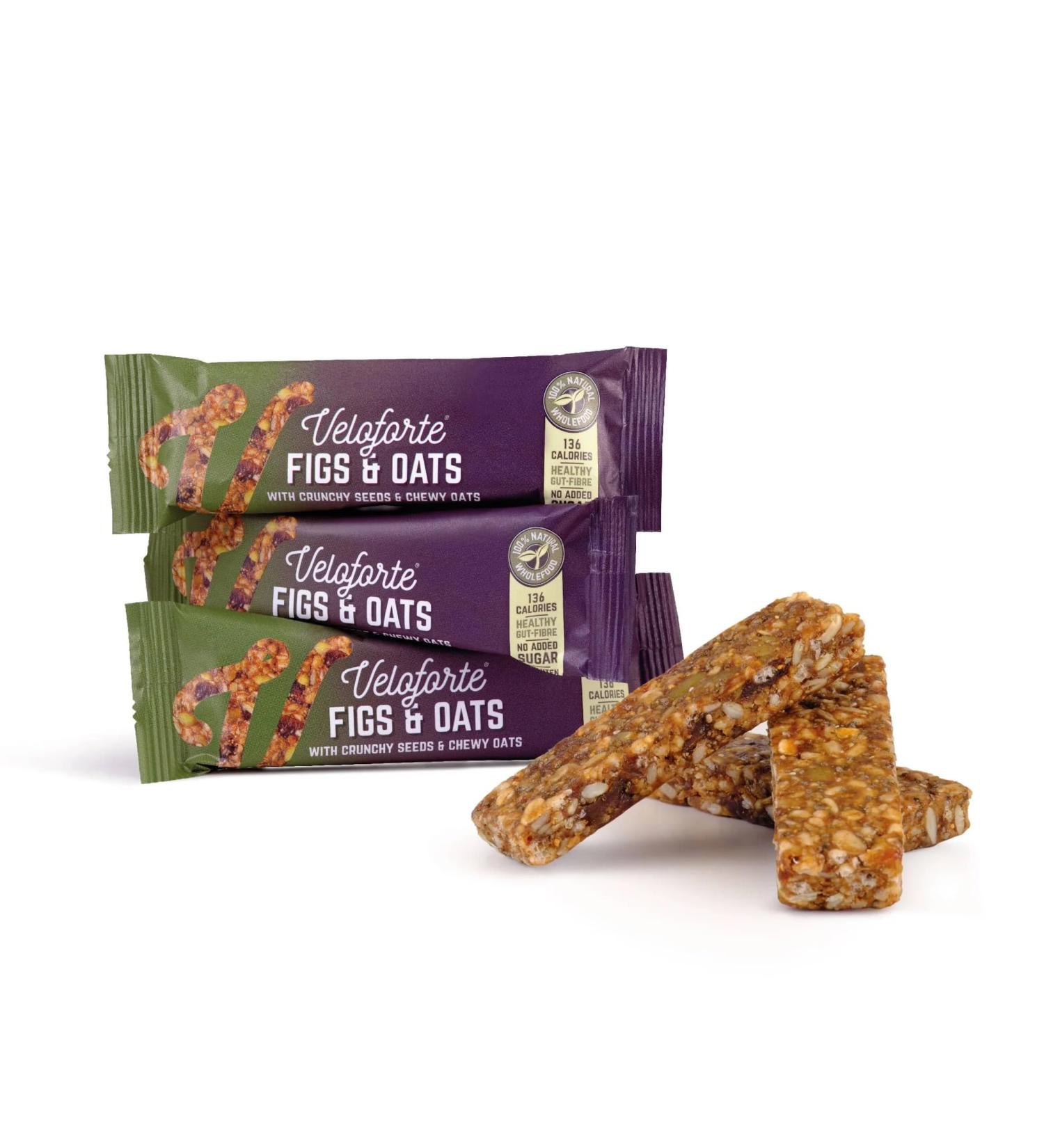 Veloforte Fig & Oat Wellness Bar Pack (12) - Buy Online on GoSupps.com