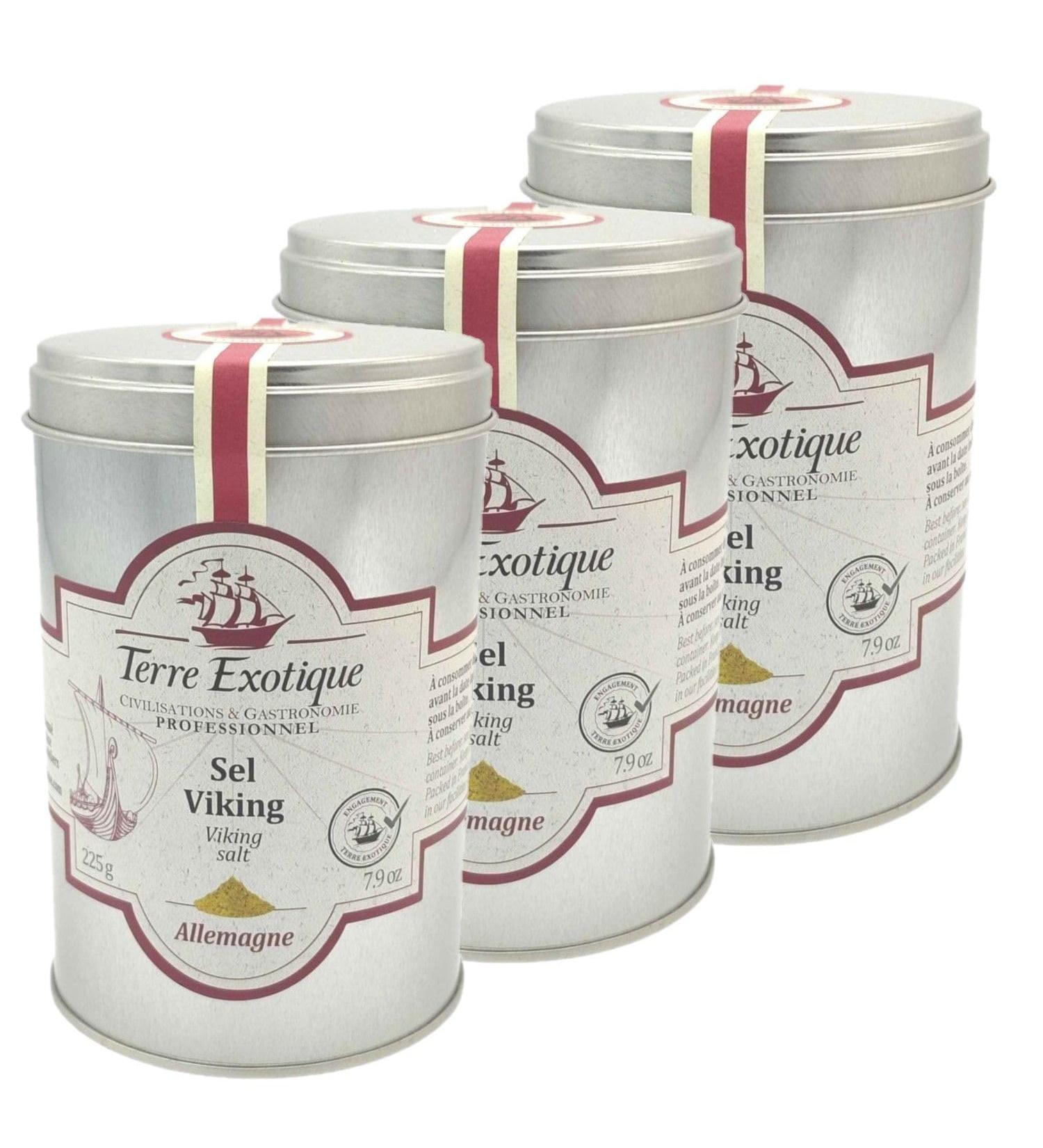 Lot 3x Sel viking - Bo te 225g 225 g (Lot de 3)