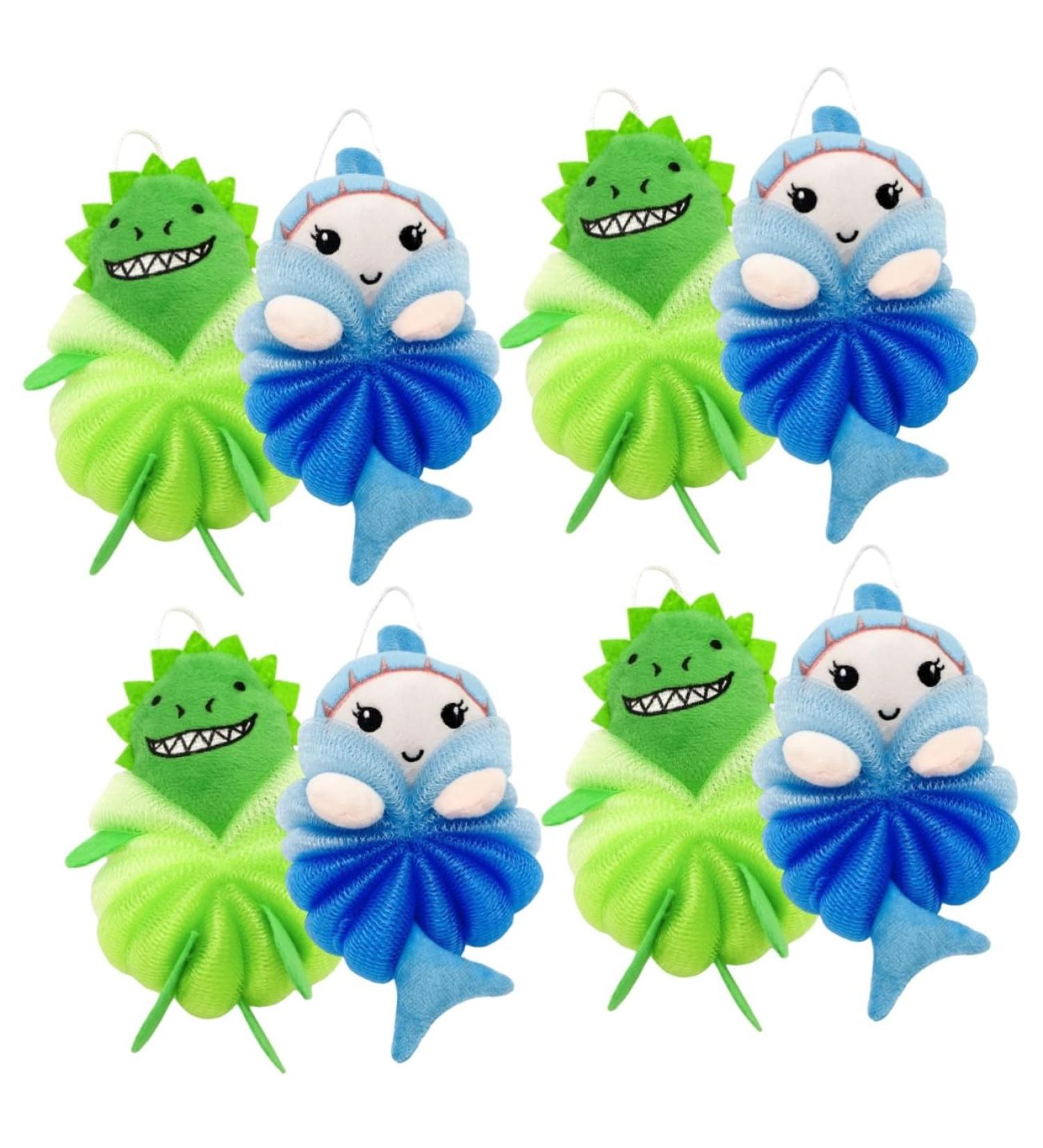 Didiseaon 8 Pcs Kids Bath Balls & Shower Loofahs - Soft Mesh Poufs for Children - Bath Scrubbers & Sponges - Perfect for Newborns & Toddlers - Easy International Shipping - Buy Online on GoSupps.com