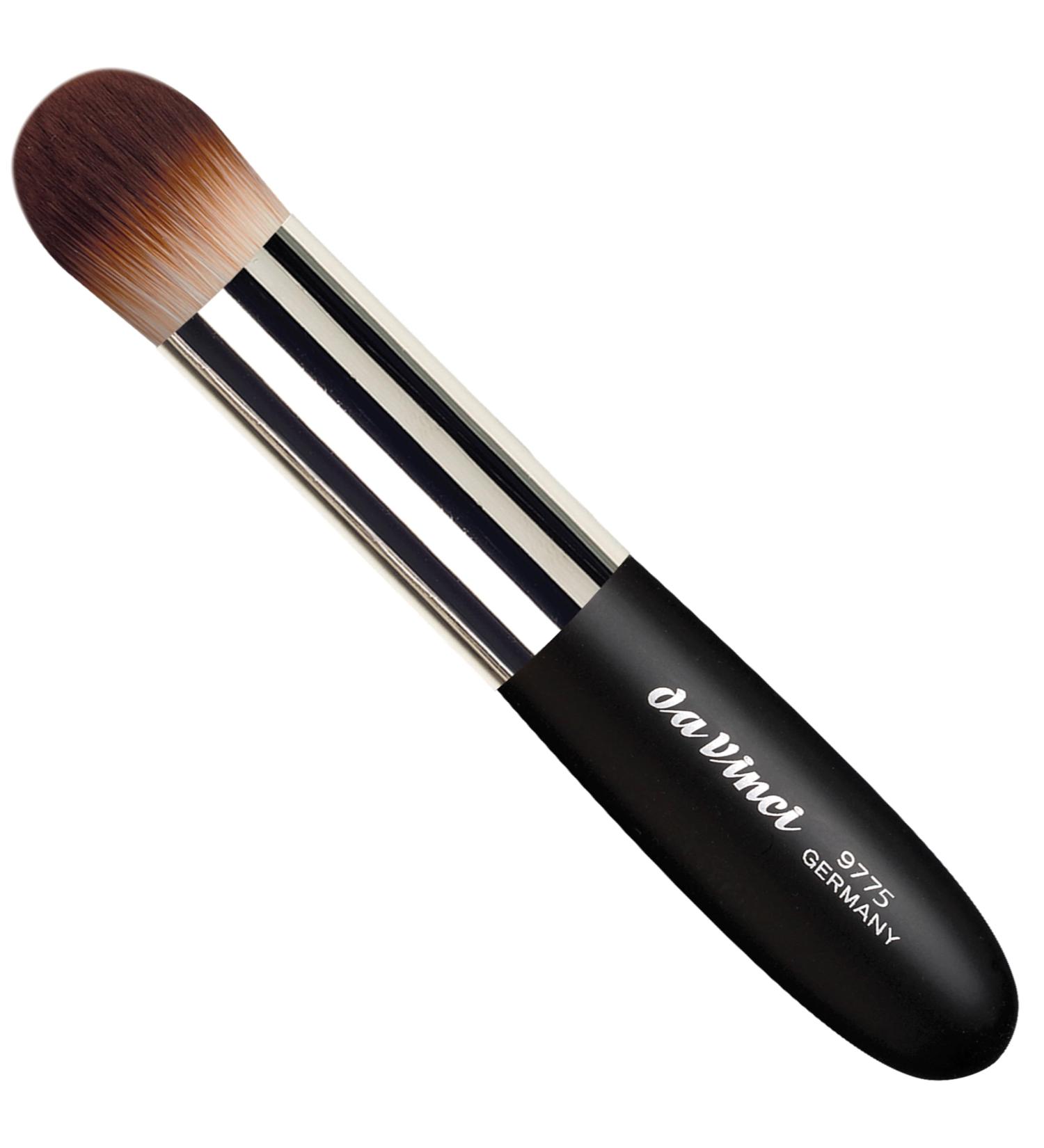 Da Vinci FOUNDATION BRUSH - Round Vegan Synthetic Fibre Handmade in Germany | Perfect for Flawless Makeup Application - Buy Online on GoSupps.com