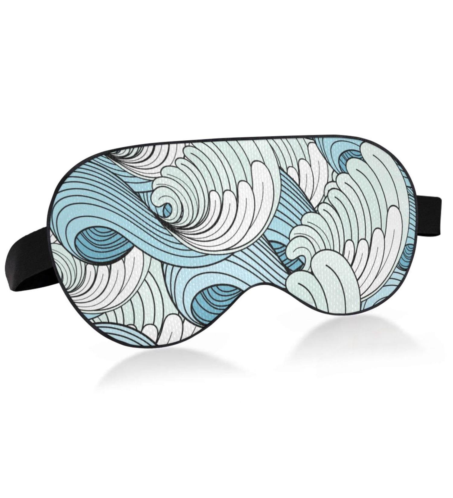 Haskirky Light Blocking Eye Mask | Breathable & Adjustable for Men and Women | Perfect for Travel, Meditation, Yoga | Comfortable Office Sleep Aid - Buy Online on GoSupps.com