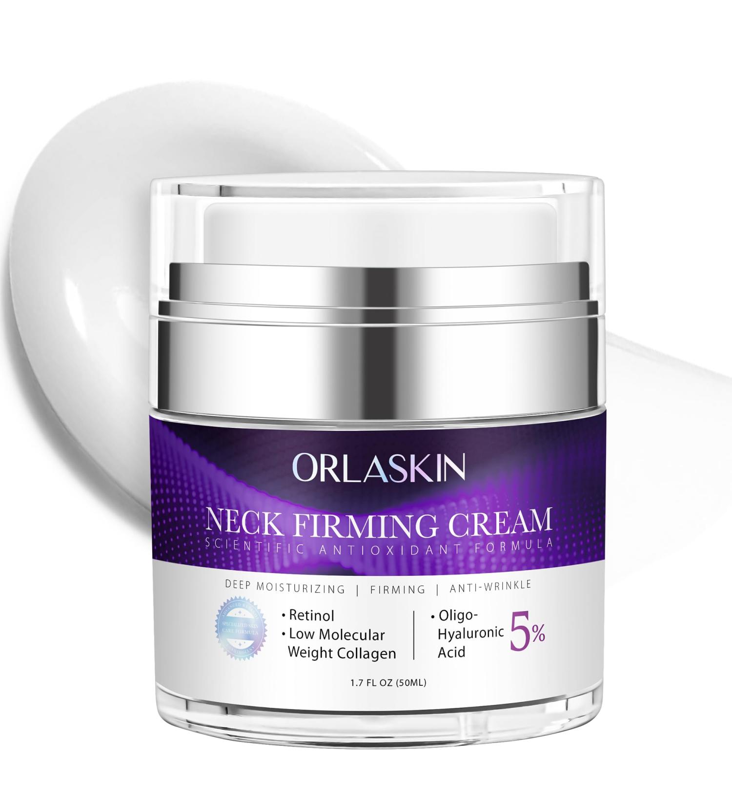 Neck Firming Cream, Retinol Cream for Face&Neck for Tightening Firming Anti-aging Face Moisturizer with Retinol Collagen & Hyaluronic Acid Lift Wrinkle for Women and Men 1.7 Fl. Oz. - Buy Online on GoSupps.com