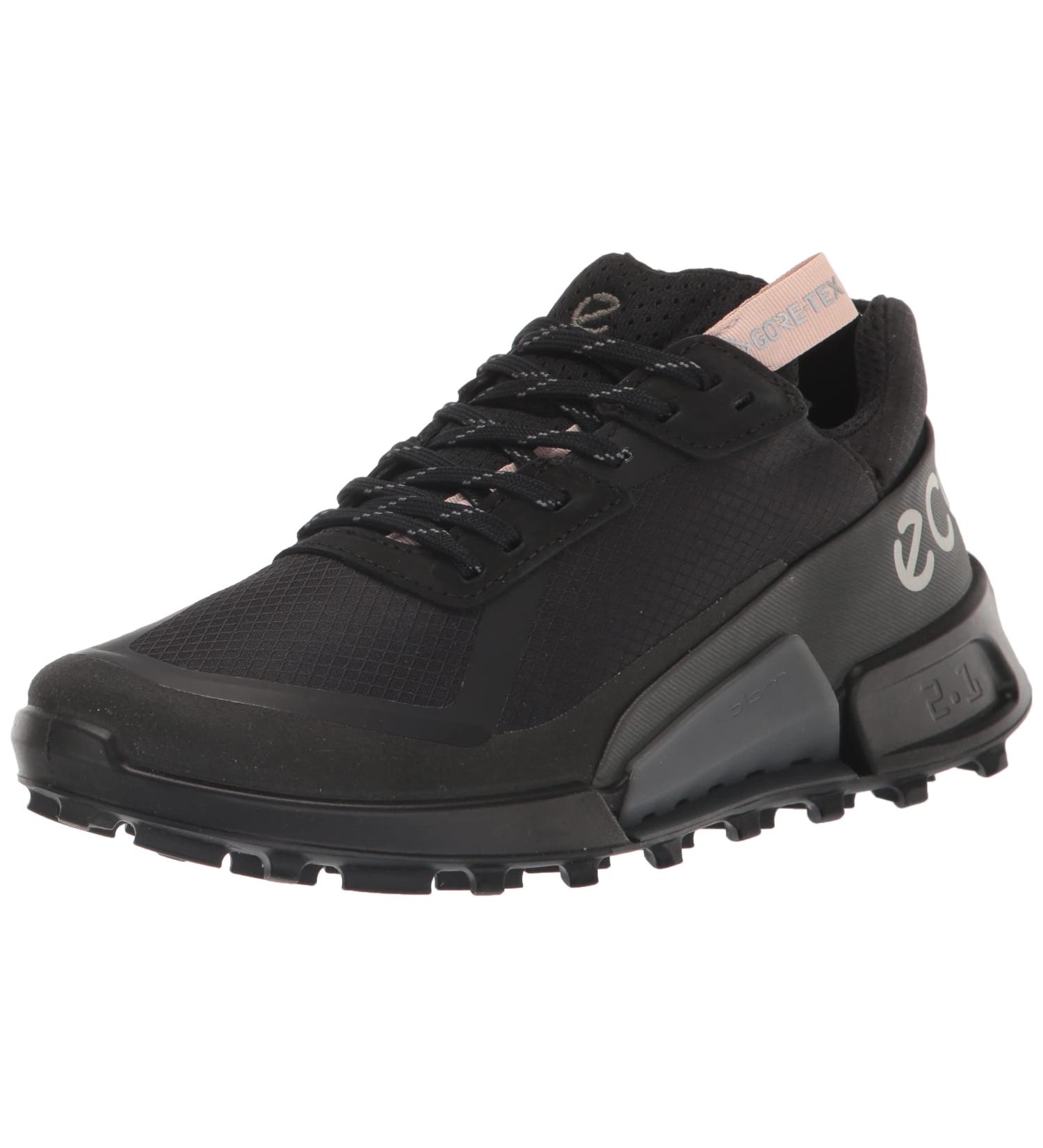 ECCO Women's Biom 2.1 X Ctry W Low GTX Running Shoe - 41 EU - Black Dark Shadow | Durable Comfortable & Lightweight for International Shipping - Buy Online on GoSupps.com