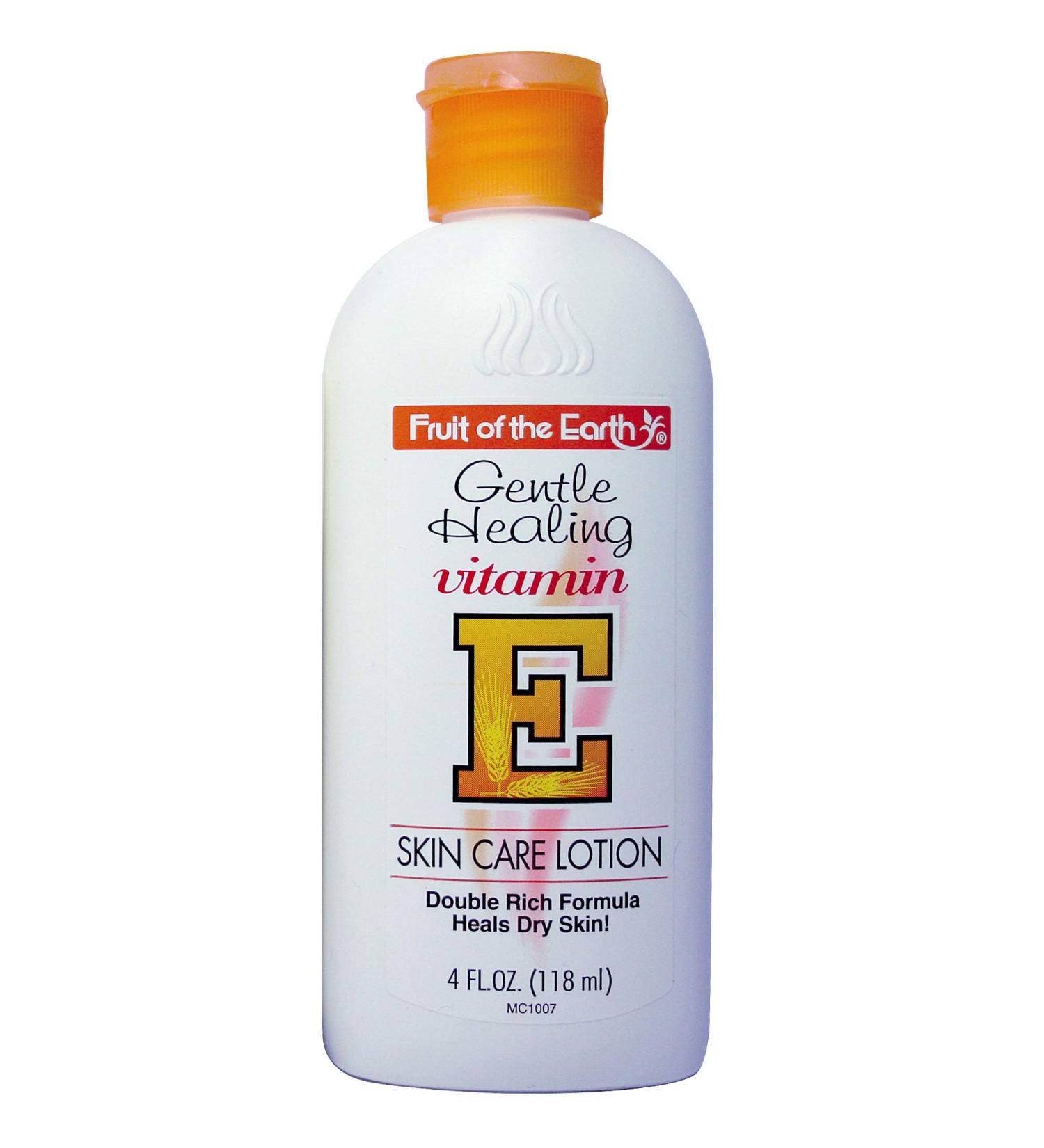 Fruit of the Earth Gentle Healing Vitamin E Lotion 4 oz (Pack of 2)