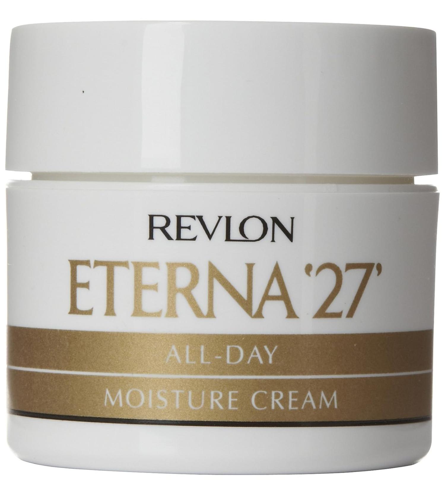 Revlon Eterna'27 All Day Moisture Cream for Dry Skin - Hydrating and Softening Face Moisturizer with Natural Oils - 2 Oz - Buy Online on GoSupps.com