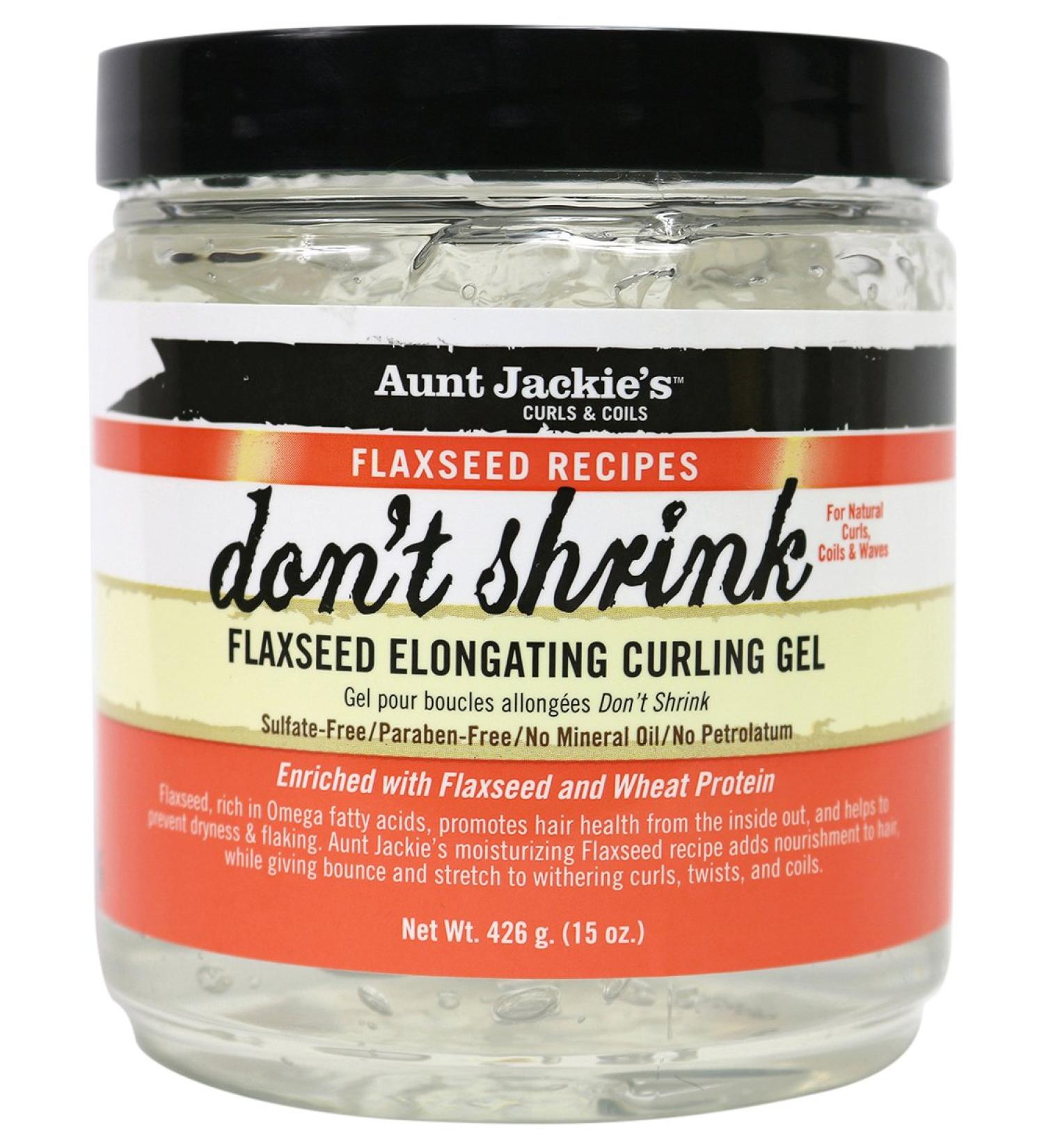 Aunt Jackie's Flaxseed Curl Gel - Define & Enhance Natural Curls - Buy Online on GoSupps.com