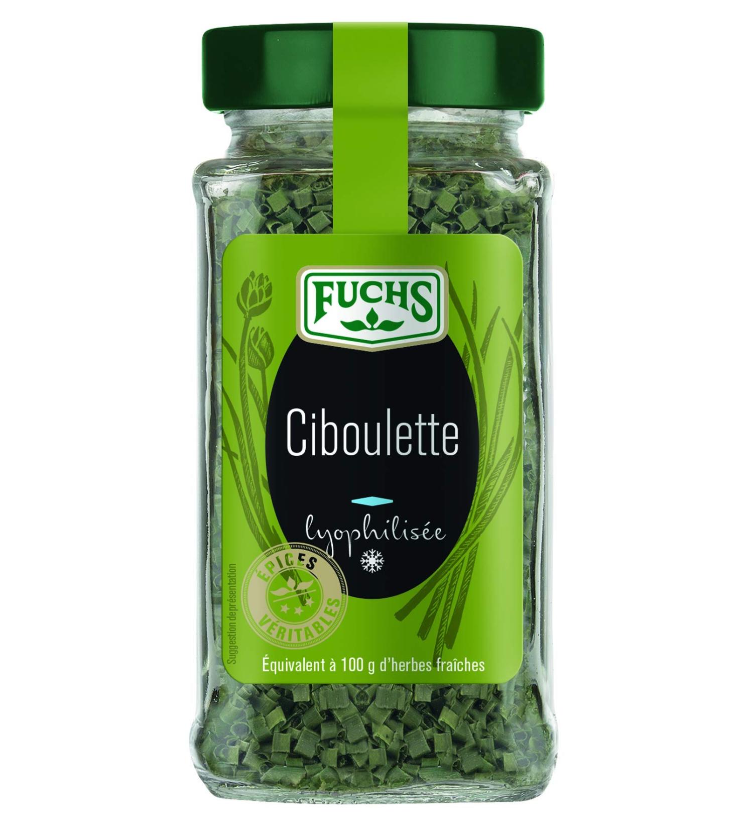 FUCHS Real Spices Freeze Dried Chives 10g Equivalent to 100g Fresh Herbs - Buy Online on GoSupps.com
