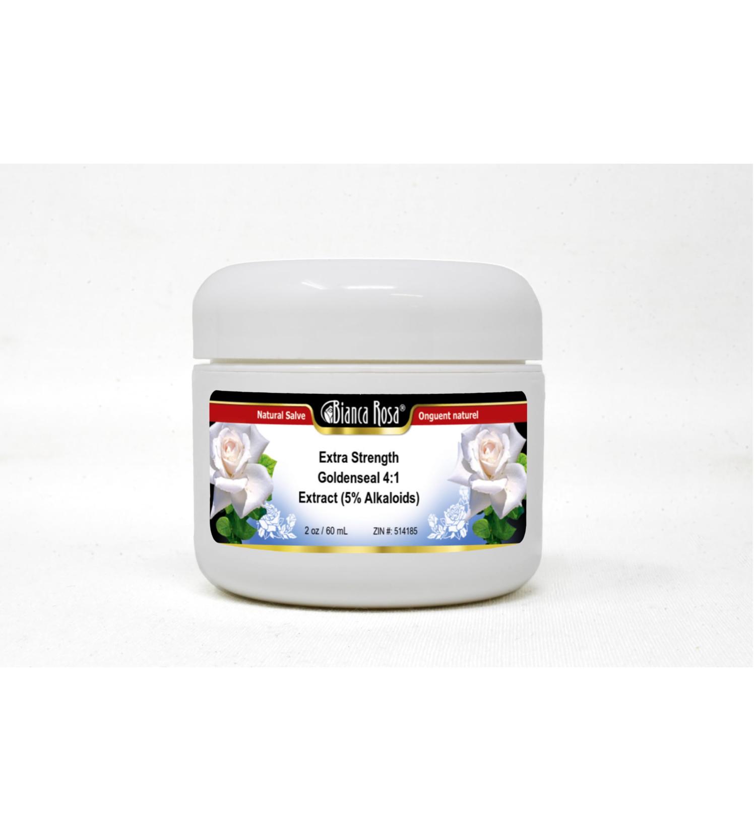 Bianca Rosa Extra Strength Goldenseal 4:1 Extract (5% Alkaloids) - Salve Ointment (2 oz ZIN: 514185) - 2 Pack - Buy Online on GoSupps.com