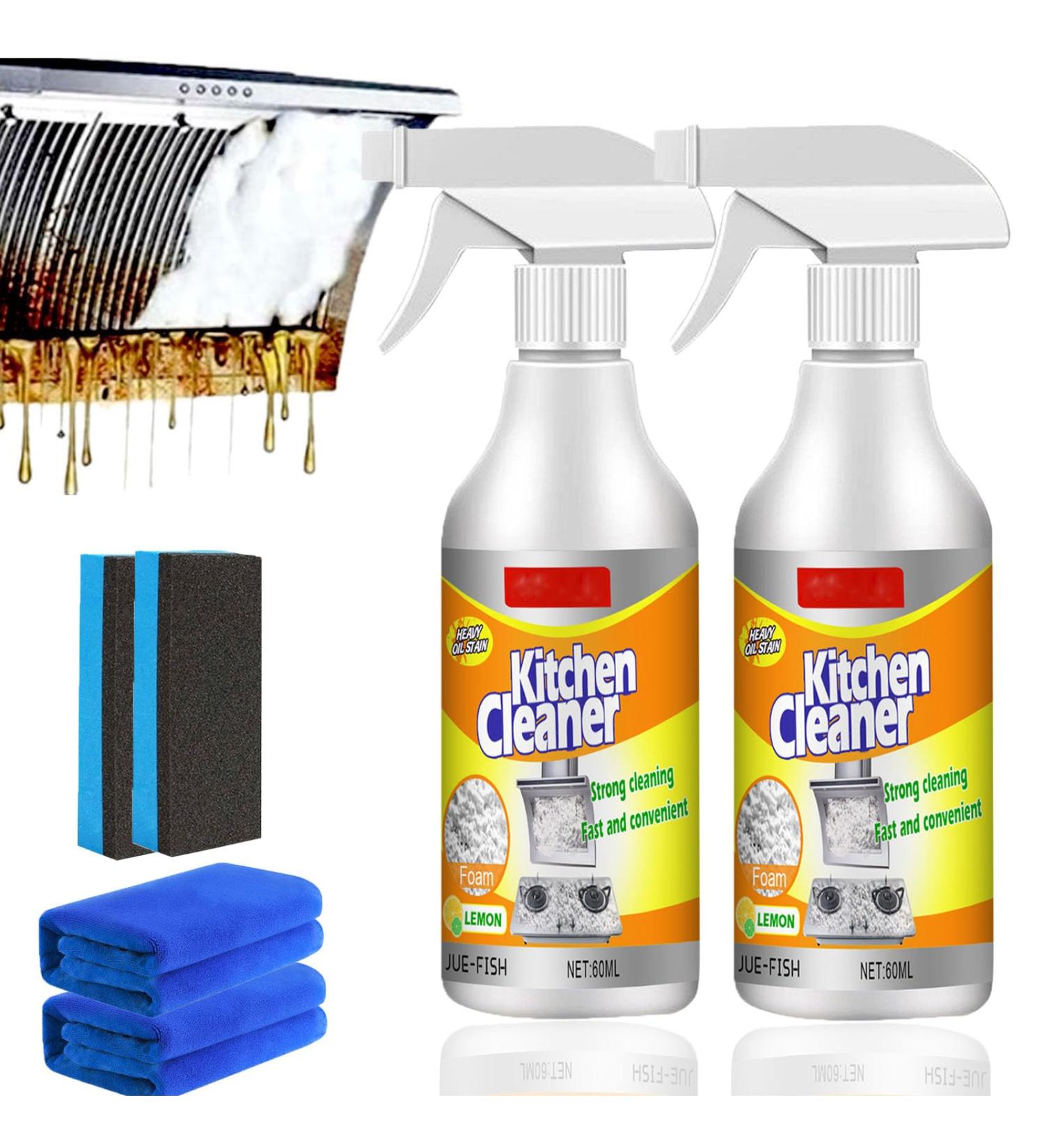 Sciasi Kitchen Foam Cleaner Sciasi Foam Cleaner Kitchen Sink Foam Cleaner All-Purpose Kitchen Pots And Pan Cleaner (2Pcs) - Buy Online on GoSupps.com