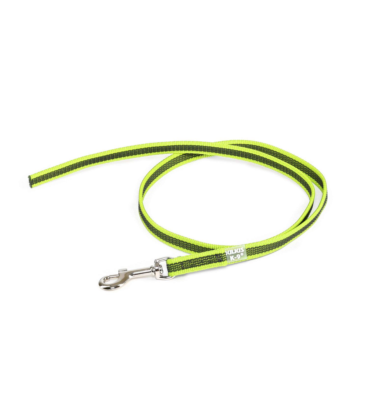 IDC Color & Gray Rubberized Leash 14mm x 1m - Neon Gray | Durable & Stylish Dog Leashes for International Shipping - Buy Online on GoSupps.com