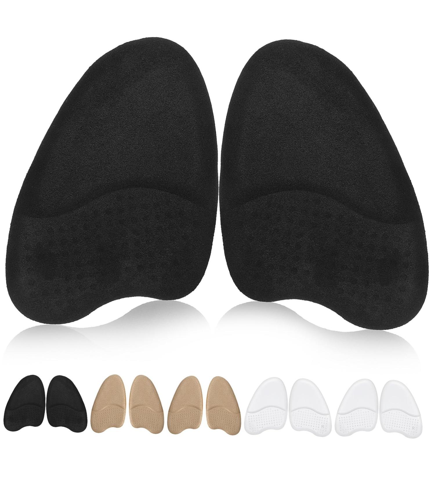 NOLITOY 12 Pairs Sole Pad Cushion - Women's Suede Heel Comfort & Support | International Shipping Available - Buy Online on GoSupps.com