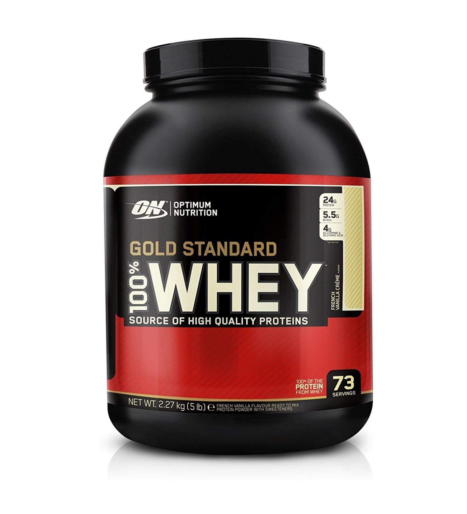 Optimum Nutrition Gold Standard Whey 2270g can vanilla
