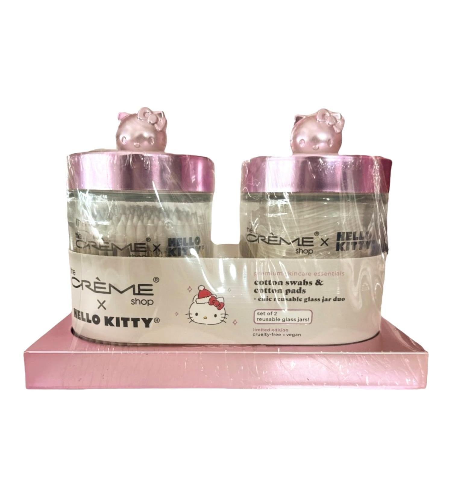 The Creme Shop Hello Kitty Cottons swabs & Cotton Pads Set of 2