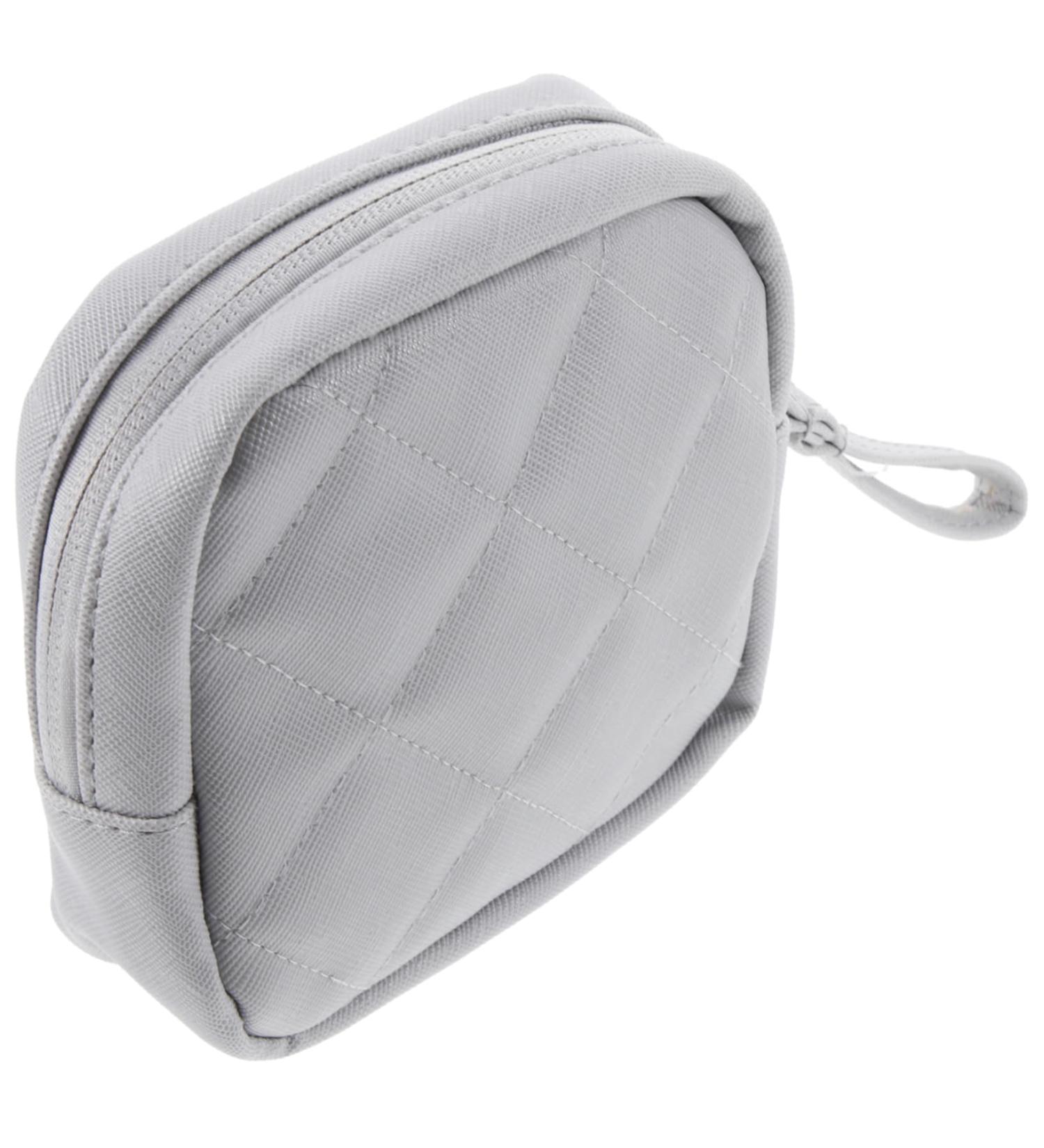 Healifty Mini Cosmetic & Tampon Holder Grey - Portable Sanitary Rack 13x13cm - Buy Online on GoSupps.com
