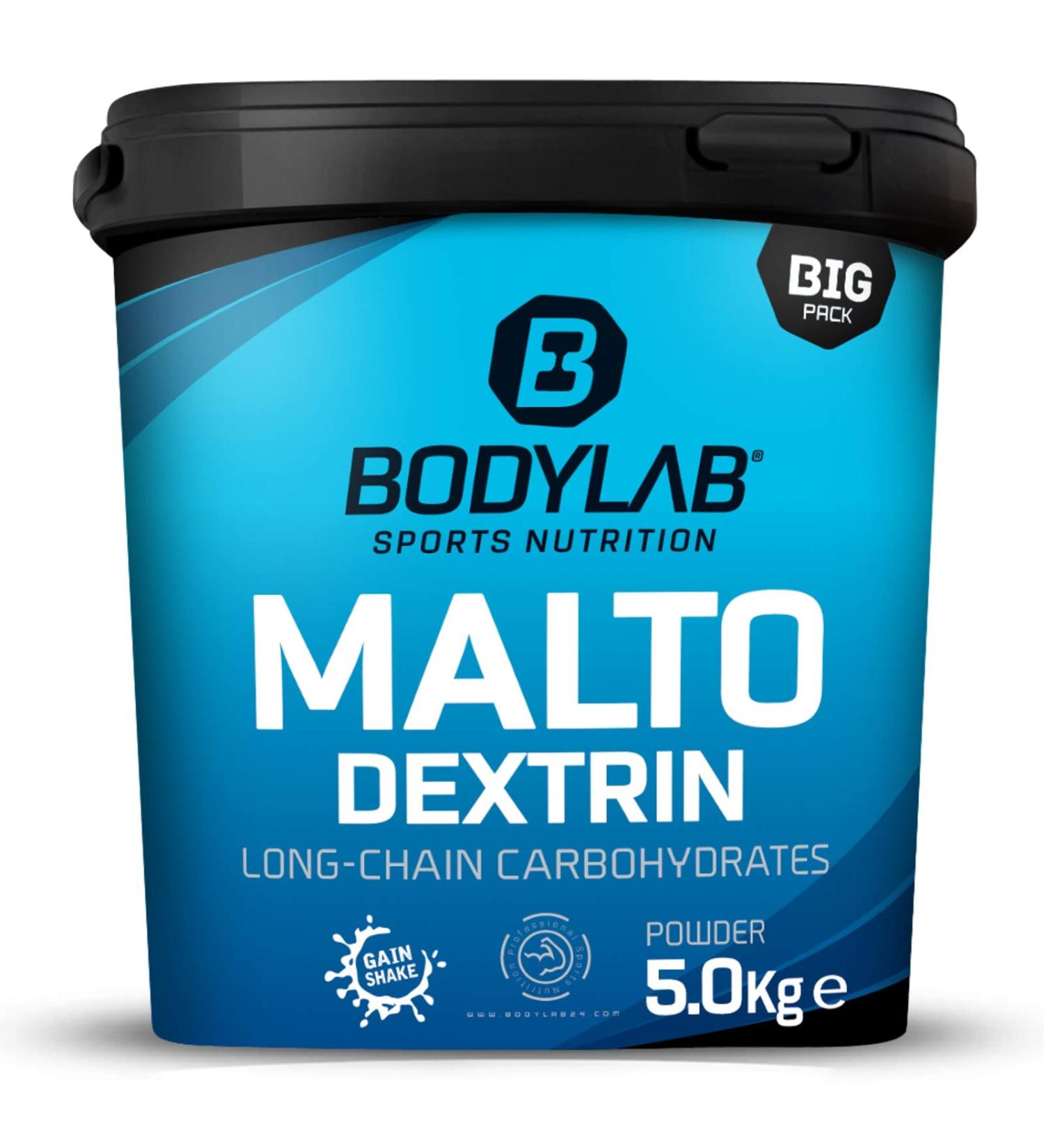 BODYLAB24 MALLODEXTRIN 5000G/100% Maltodextrin in the best quality/highly efficient energy supplier/for use before during and after training/ideal as an addition to protein shakes